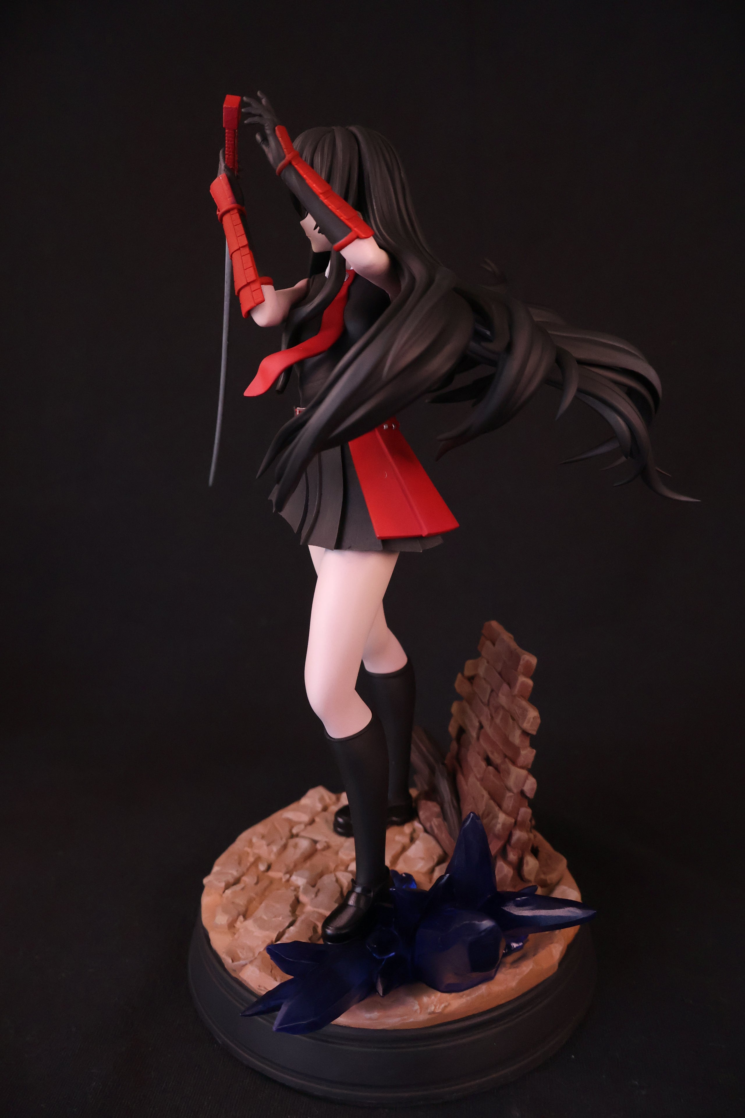 Crimson Blade Statue