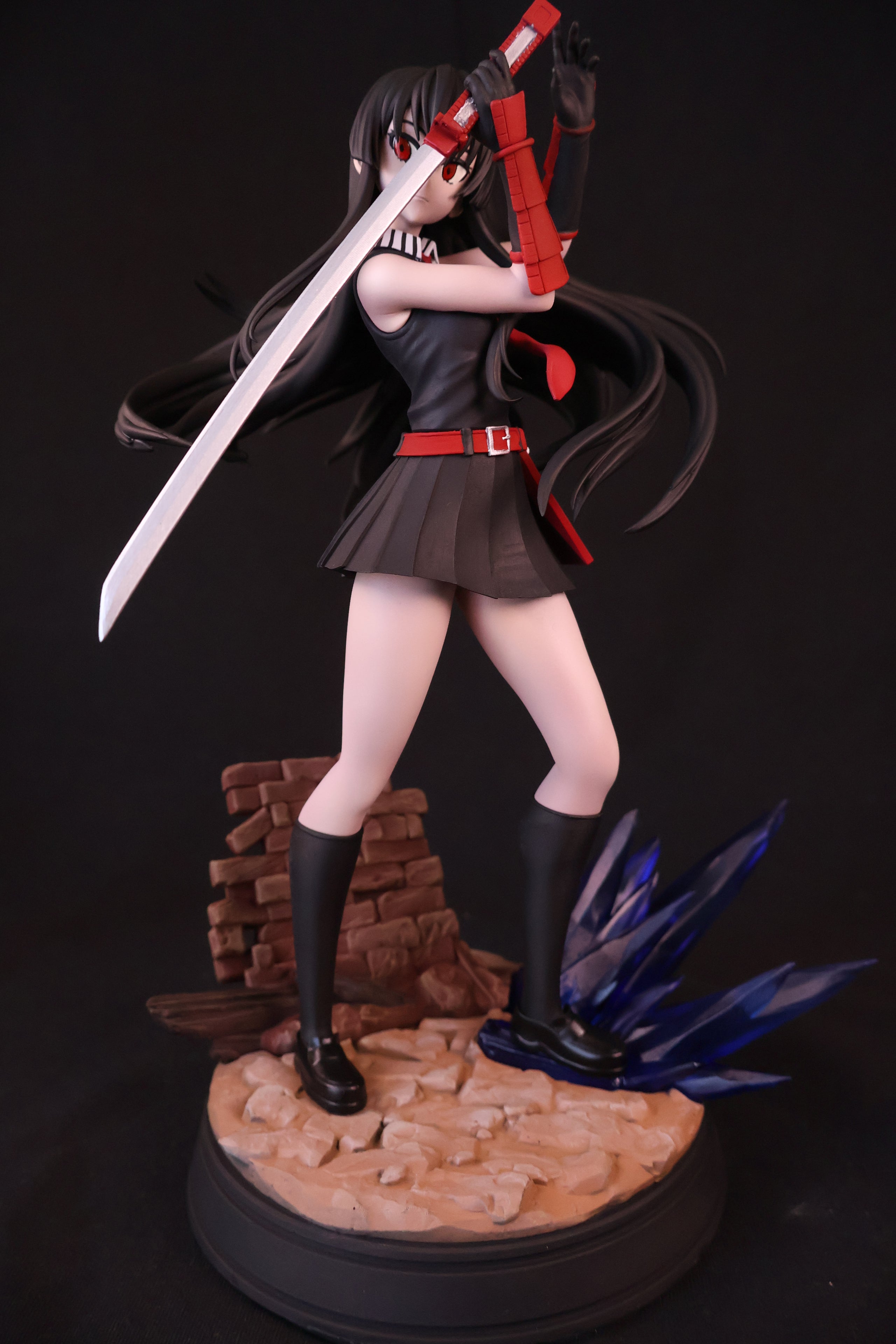 Crimson Blade Statue