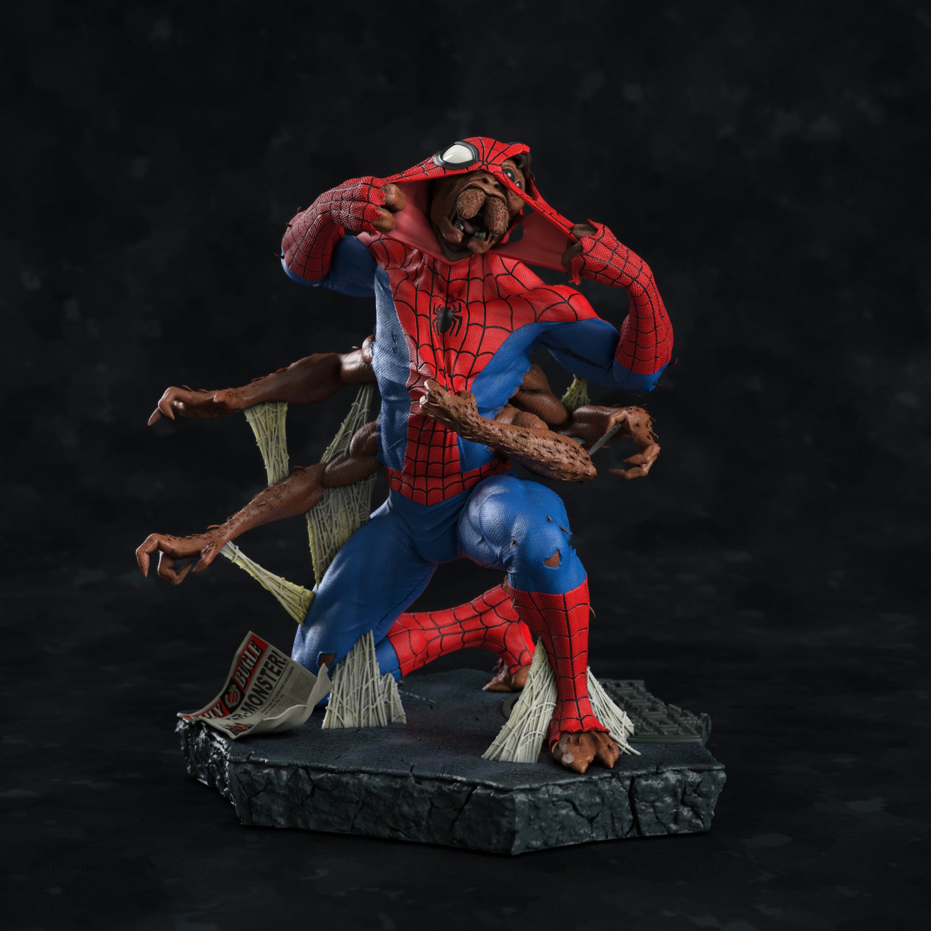The Spider Mutation Statue