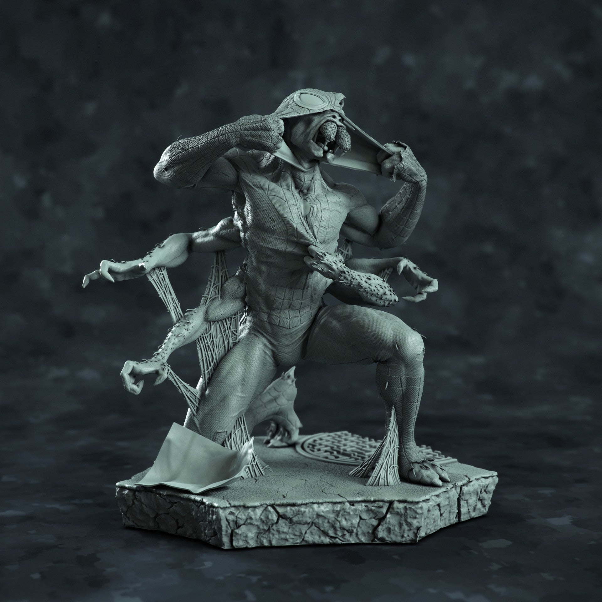 The Spider Mutation Statue
