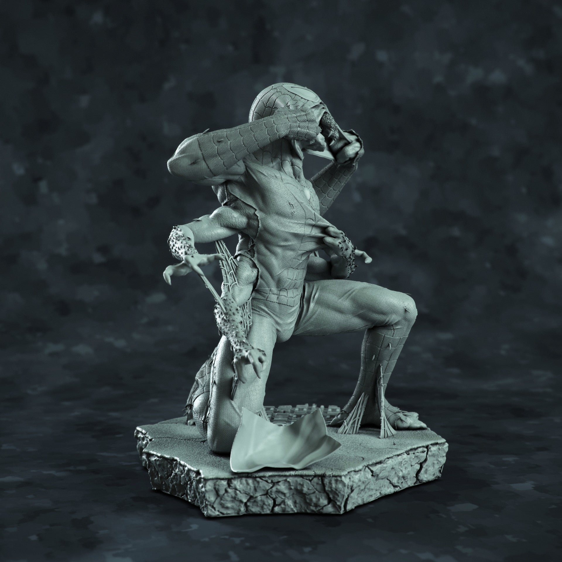 The Spider Mutation Statue