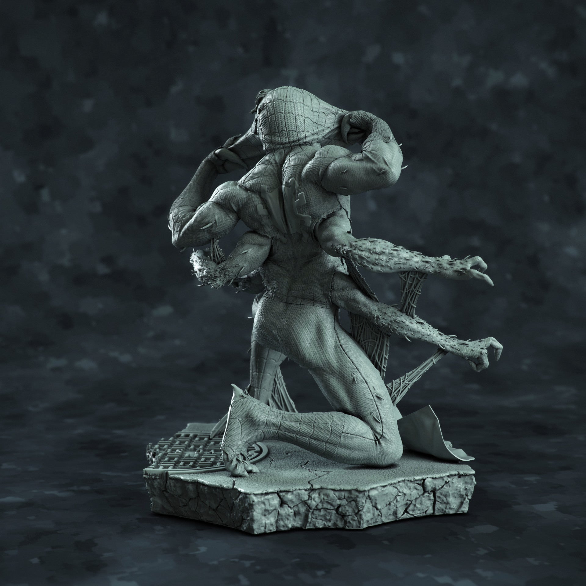 The Spider Mutation Statue