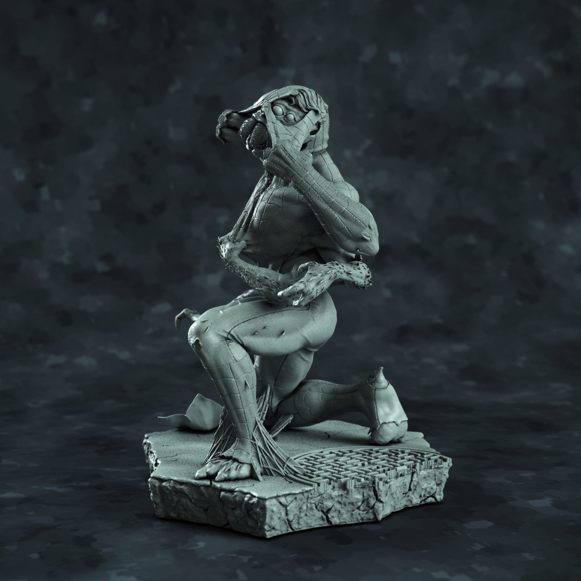 The Spider Mutation Statue