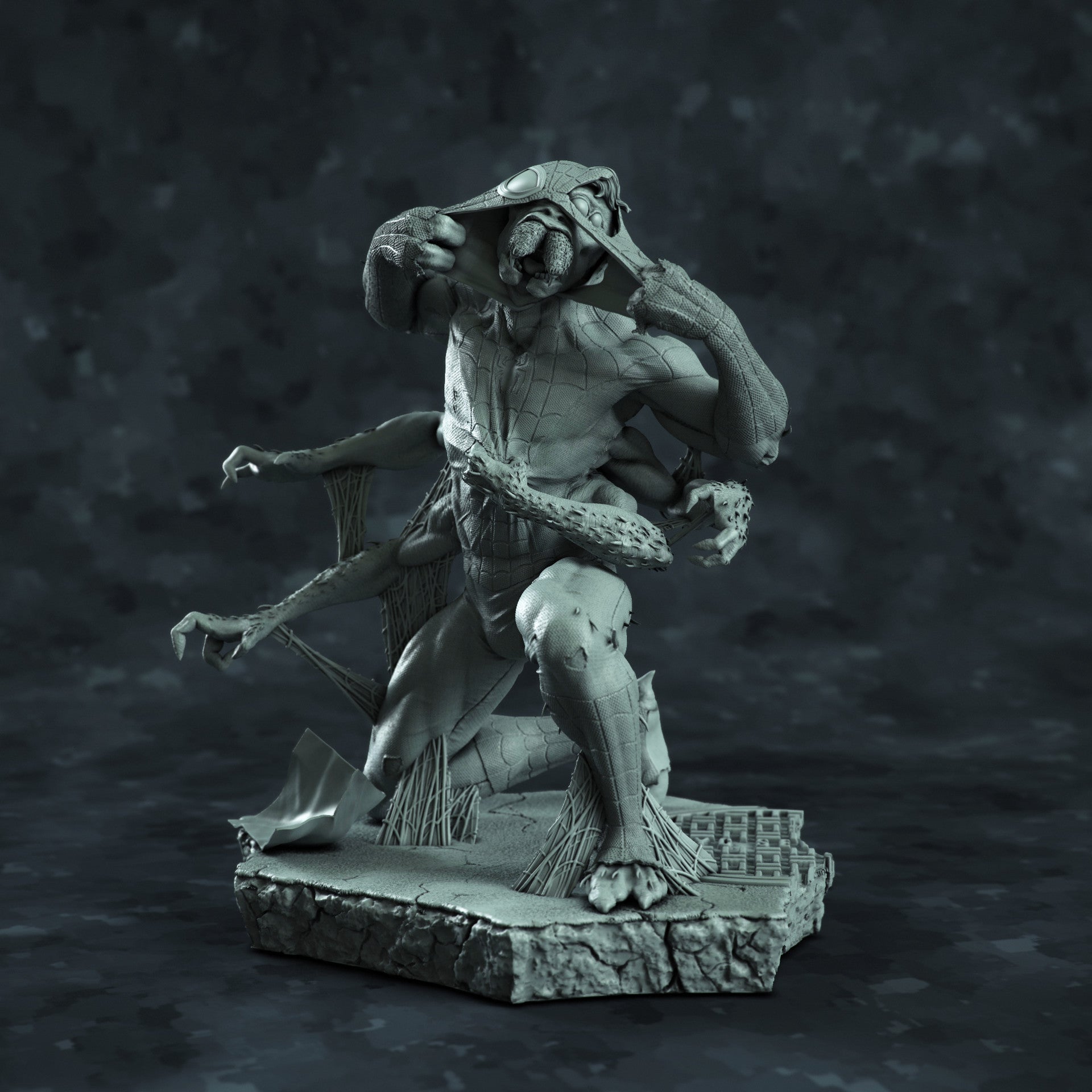 The Spider Mutation Statue