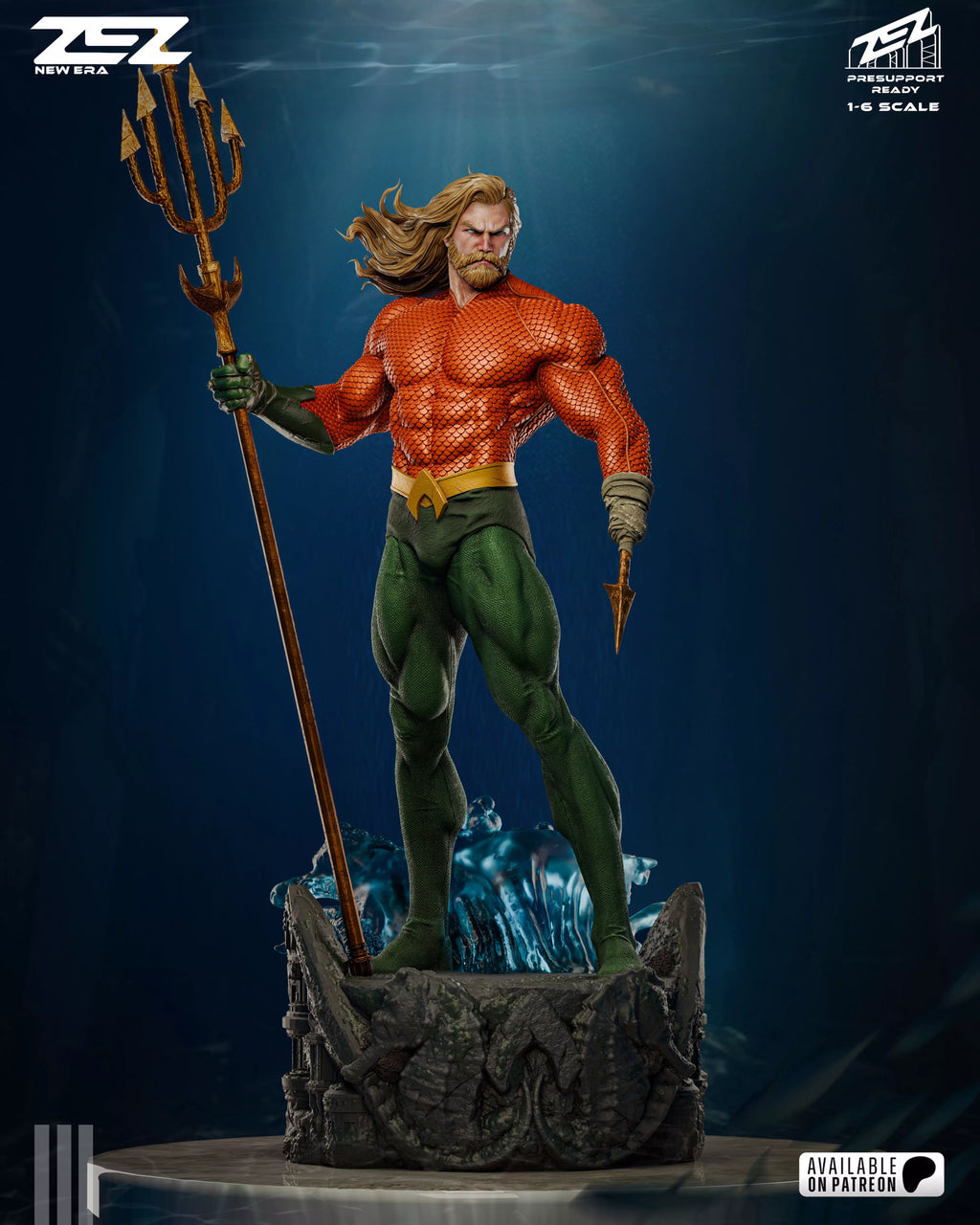 Tideborn King Statue