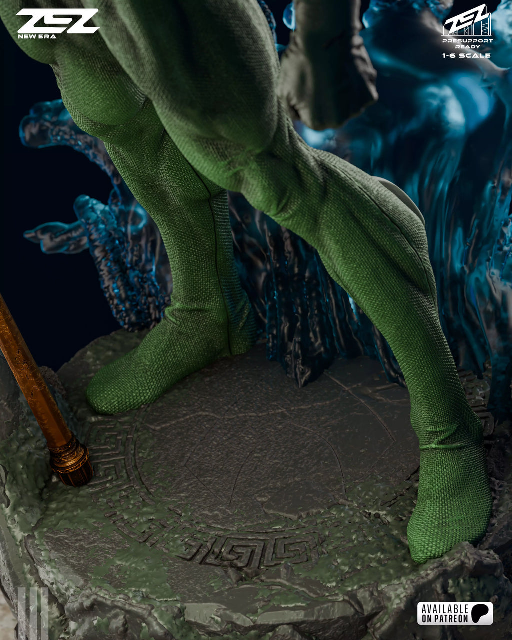 Tideborn King Statue