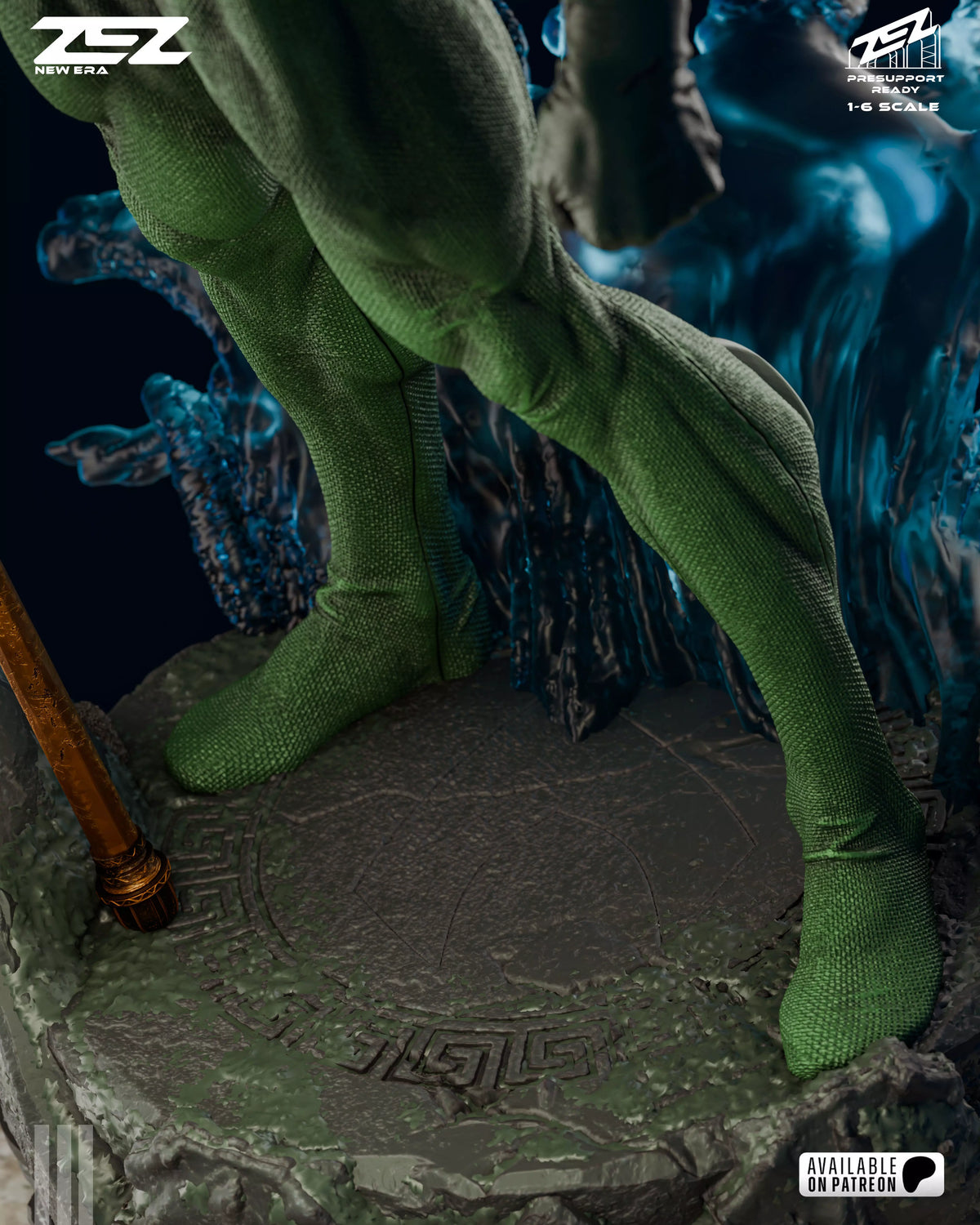 Tideborn King Statue