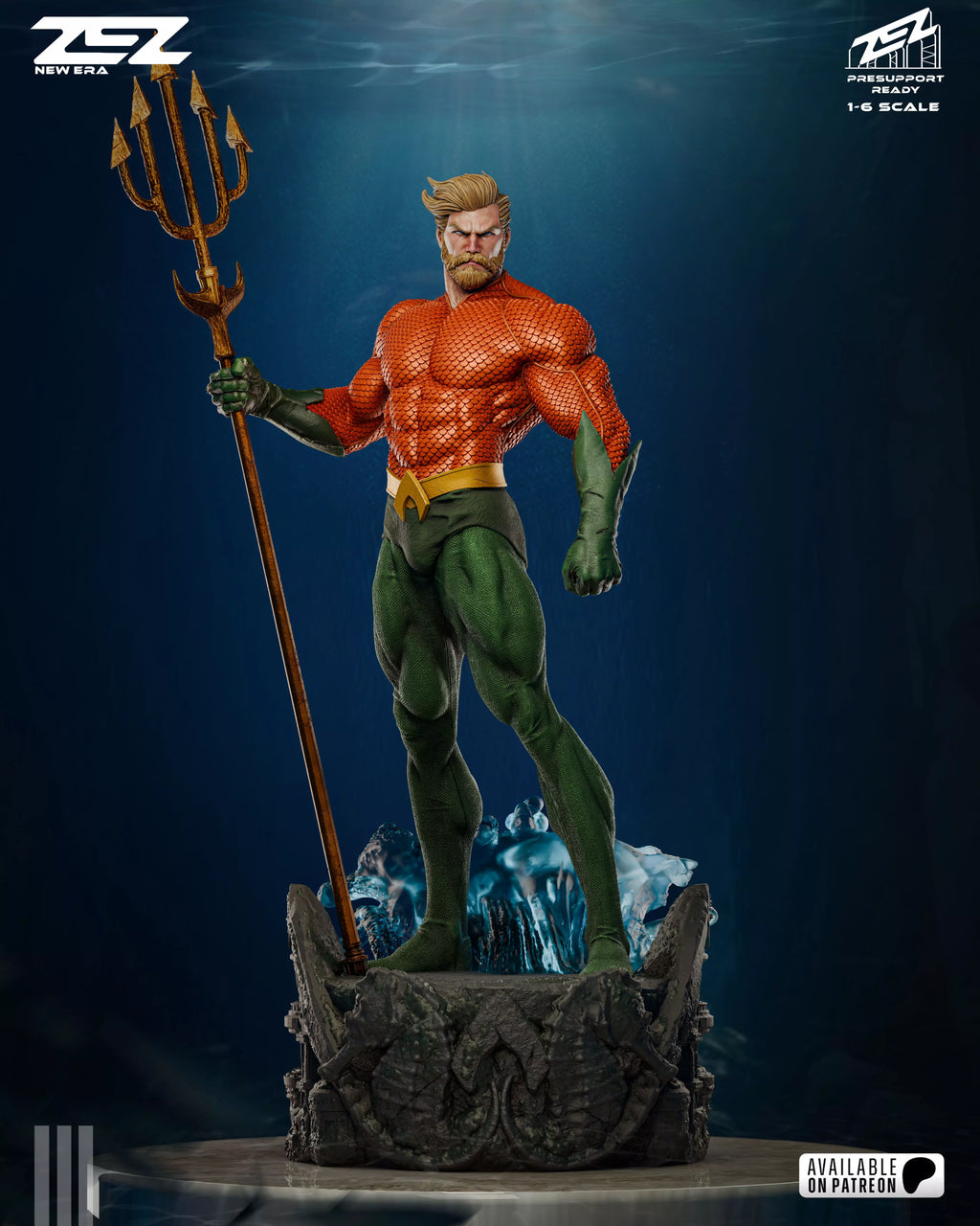 Tideborn King Statue