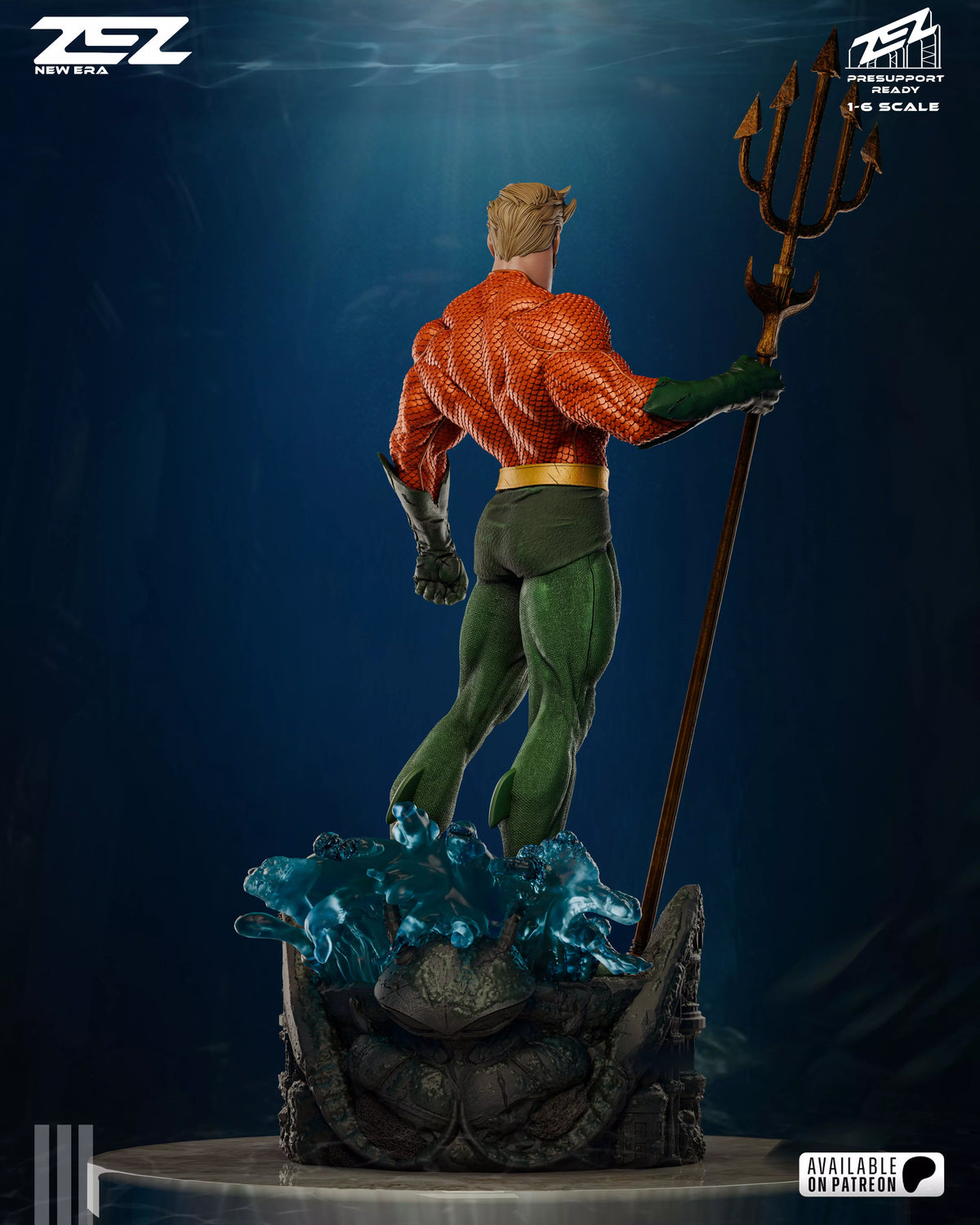 Tideborn King Statue