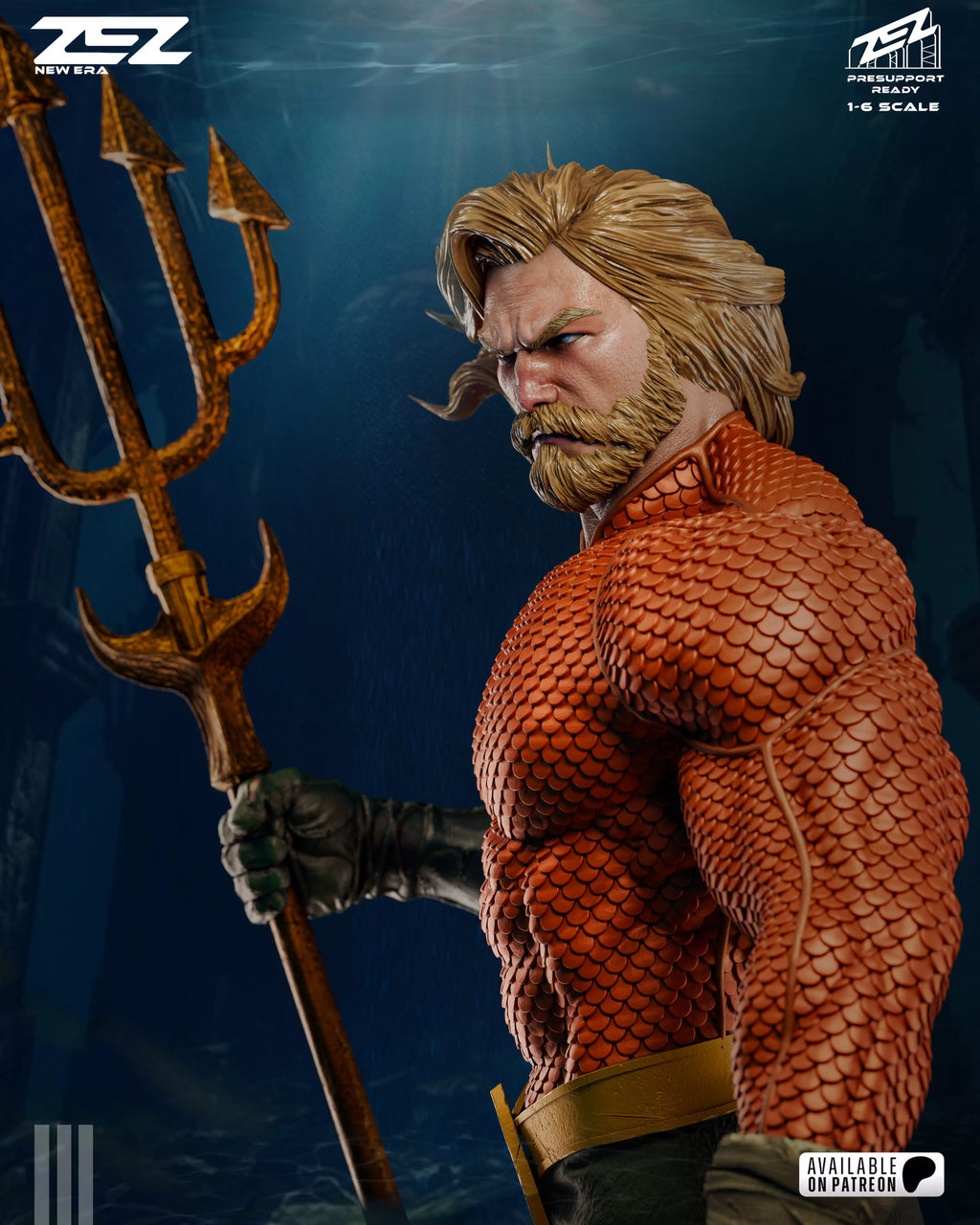 Tideborn King Statue