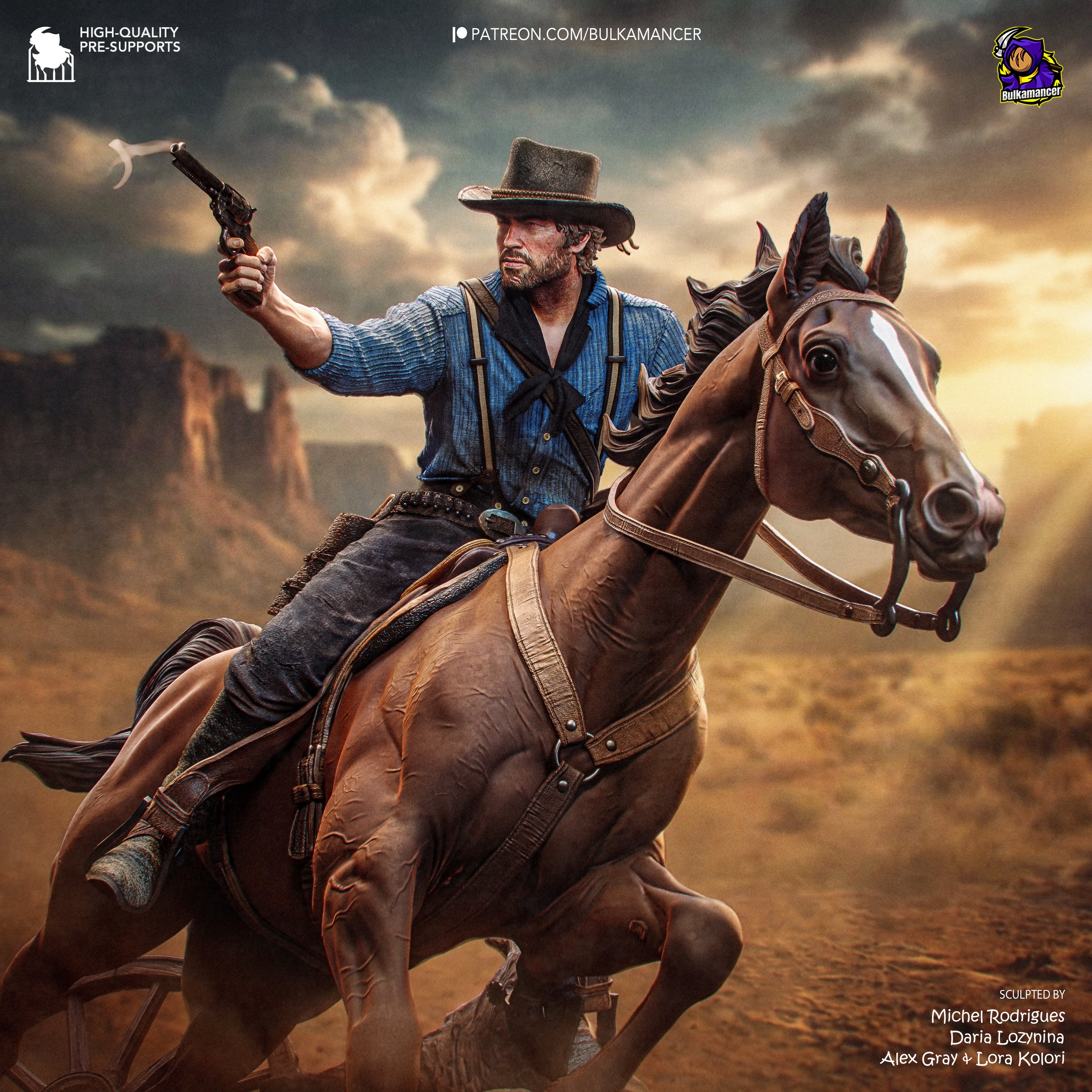 Arthur Morgan Statue