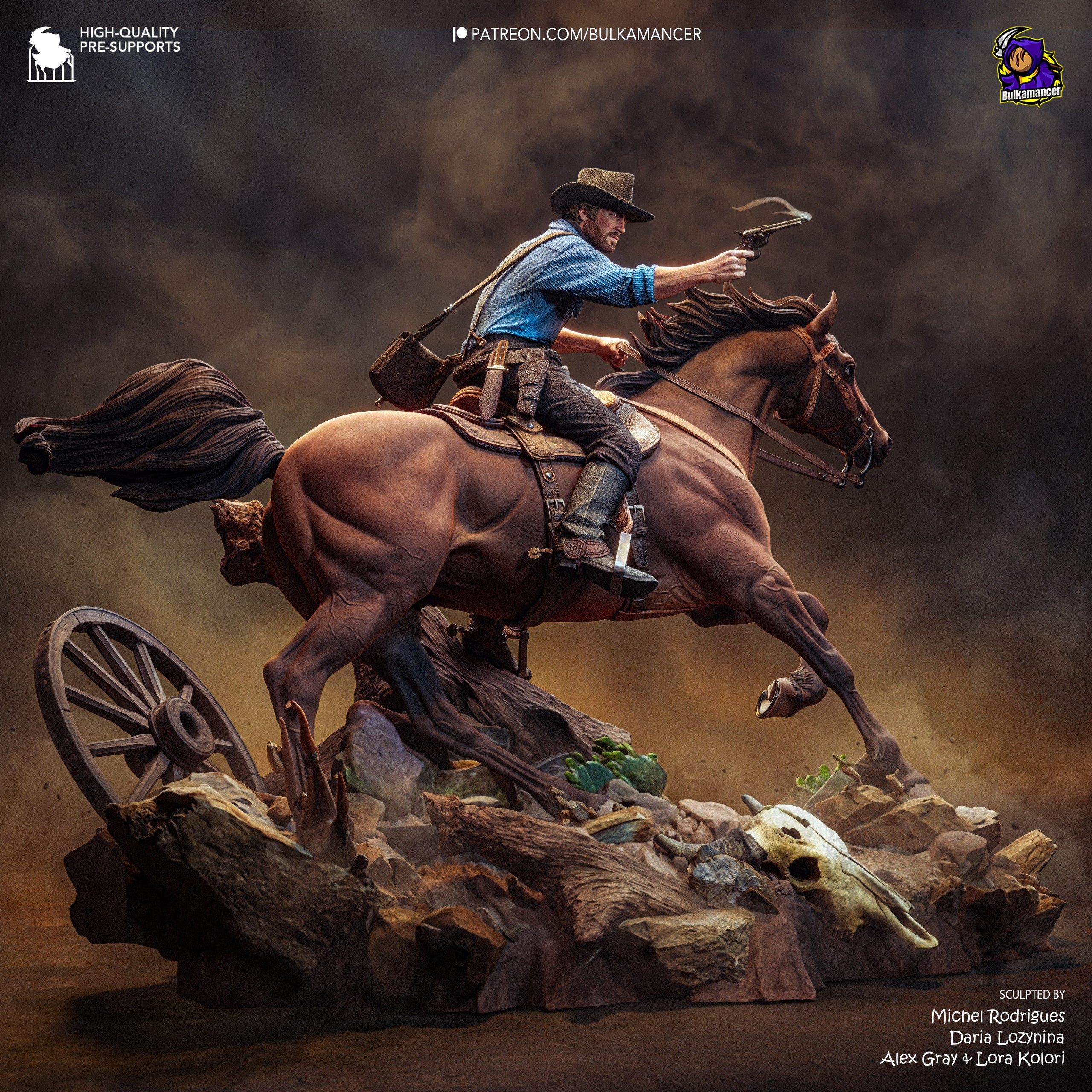 Arthur Morgan Statue