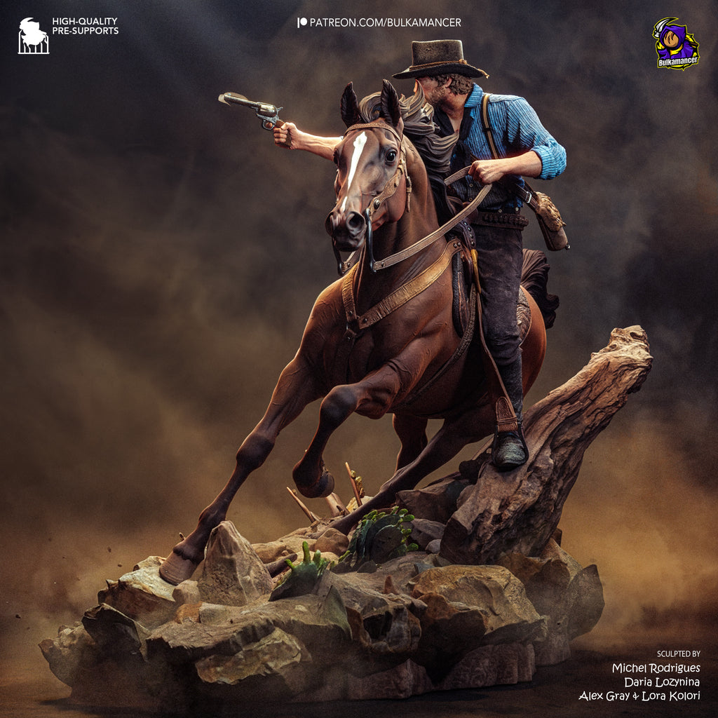 Arthur Morgan Statue