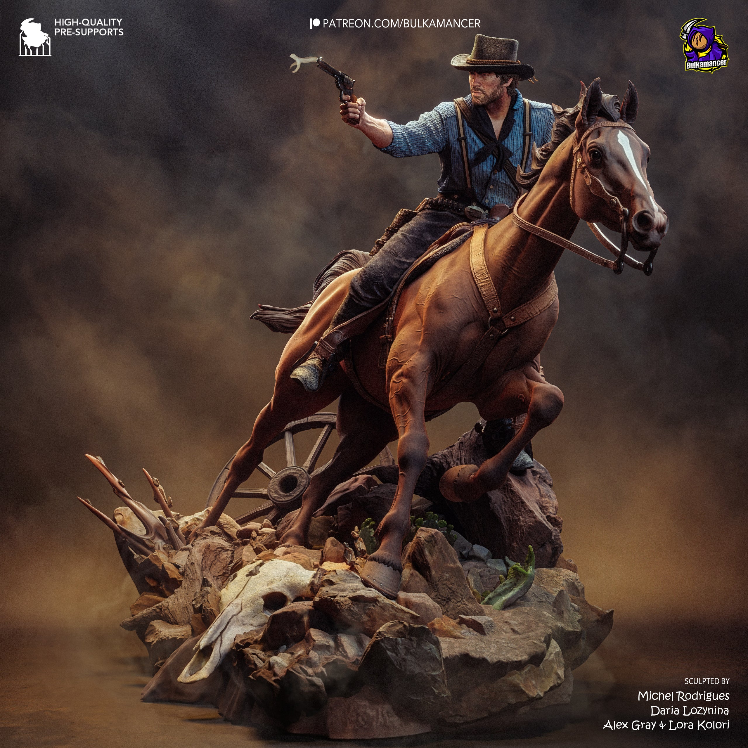 Arthur Morgan Statue
