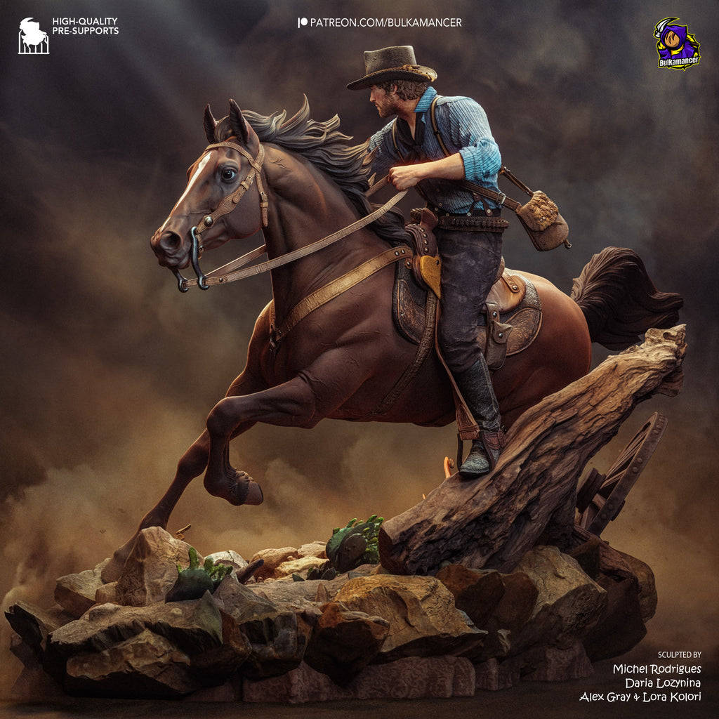 Arthur Morgan Statue