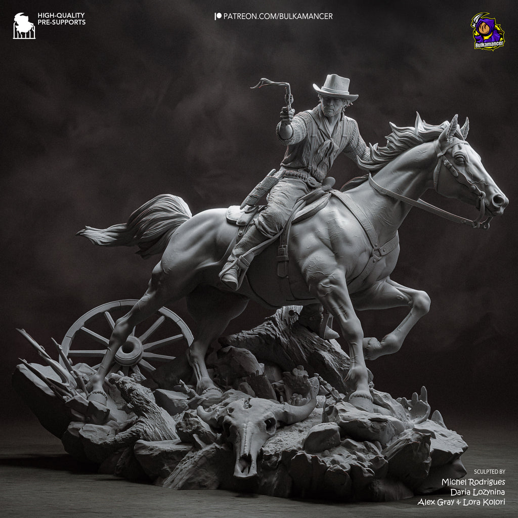 Arthur Morgan Statue