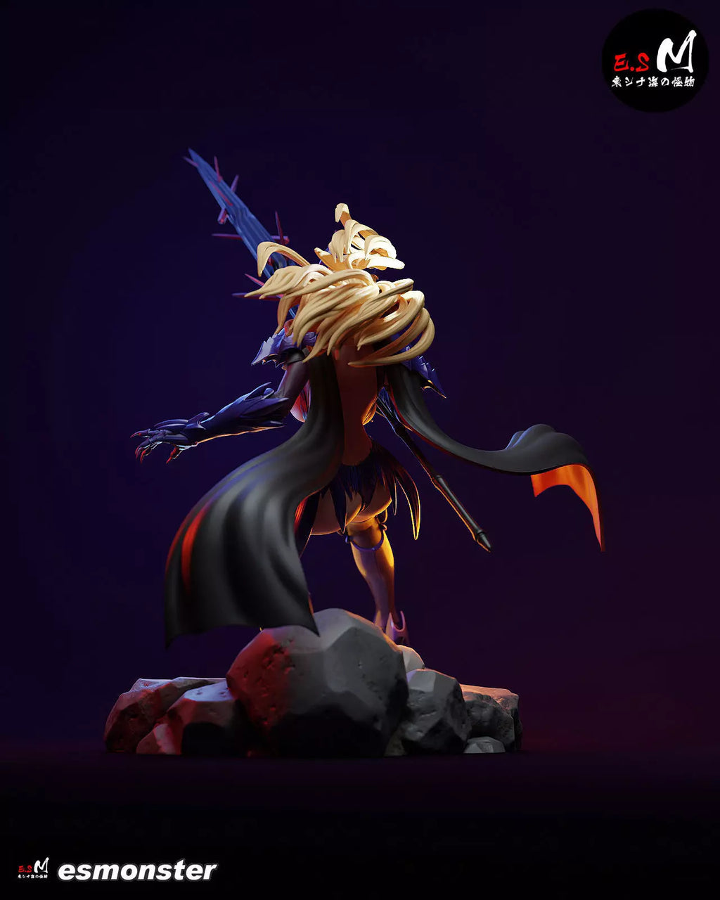 Saber Knight Queen Statue