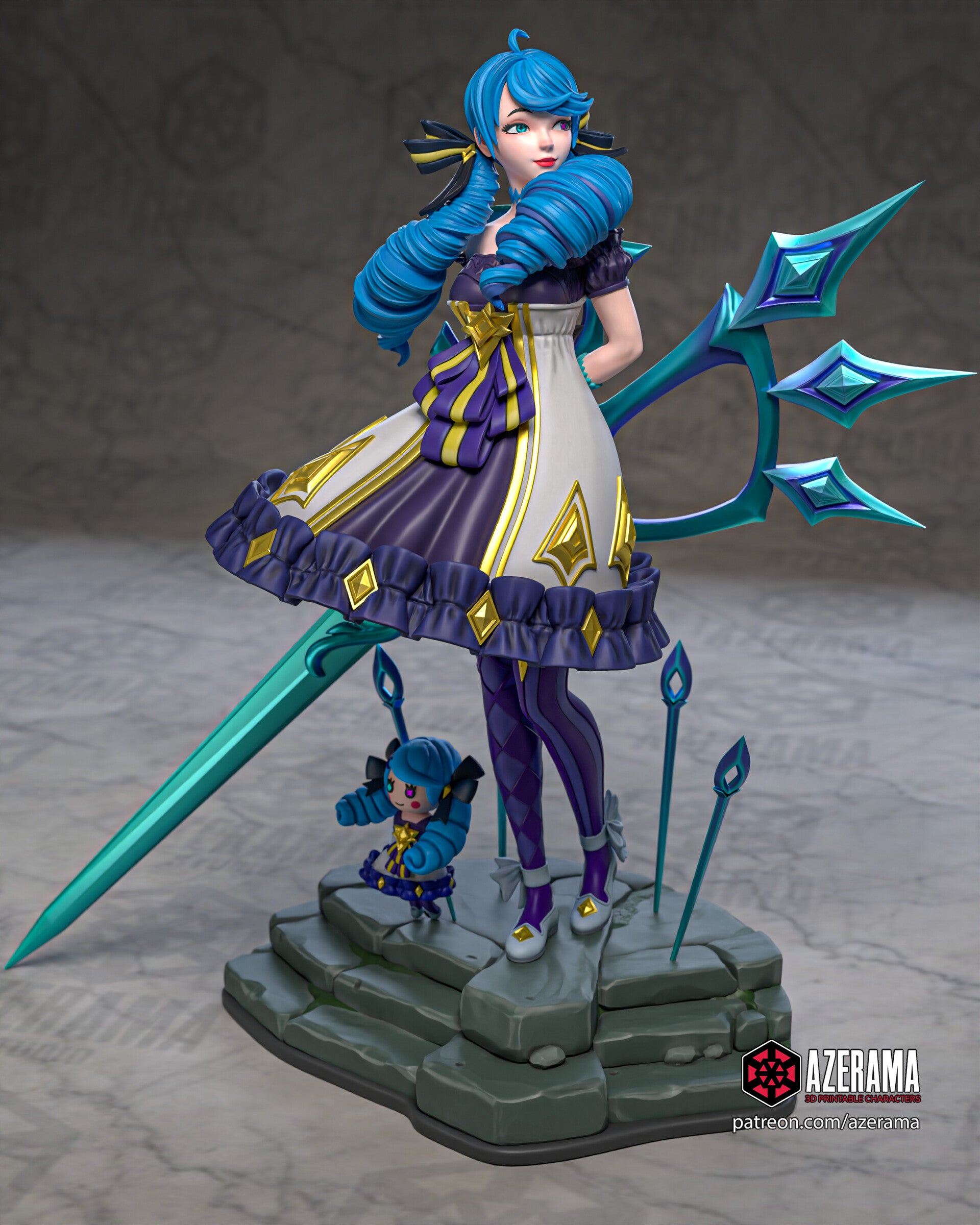 Soulthread Seamstress Statue