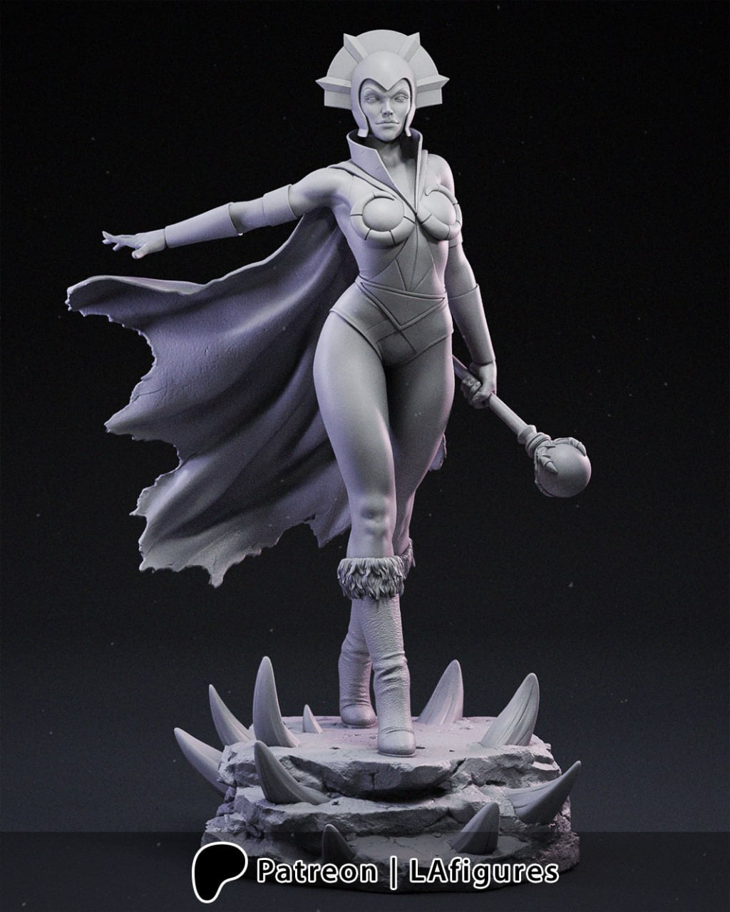 Evil-Lyn Statue