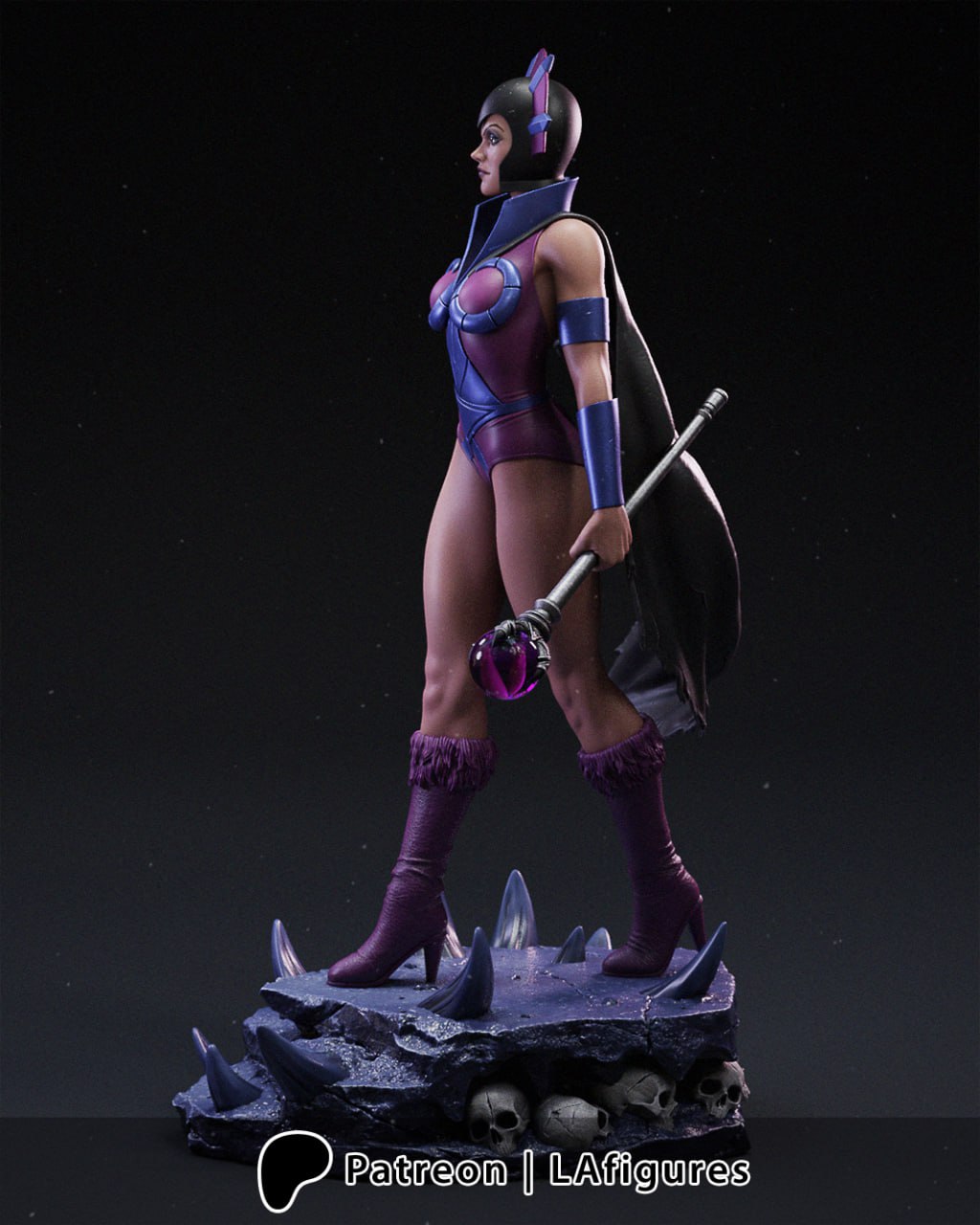 Evil-Lyn Statue