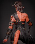 Hellfire Battleheart Warrior Statue