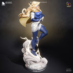 Blonde Blazer Heroine Statue