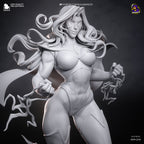 Blonde Blazer Heroine Statue