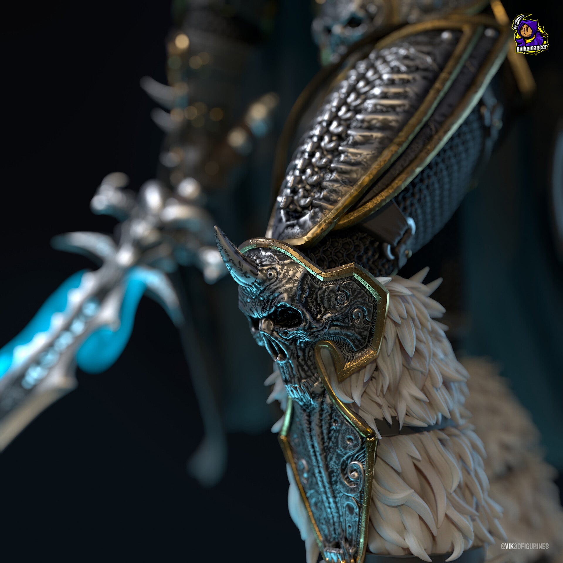 The Undead King Statue