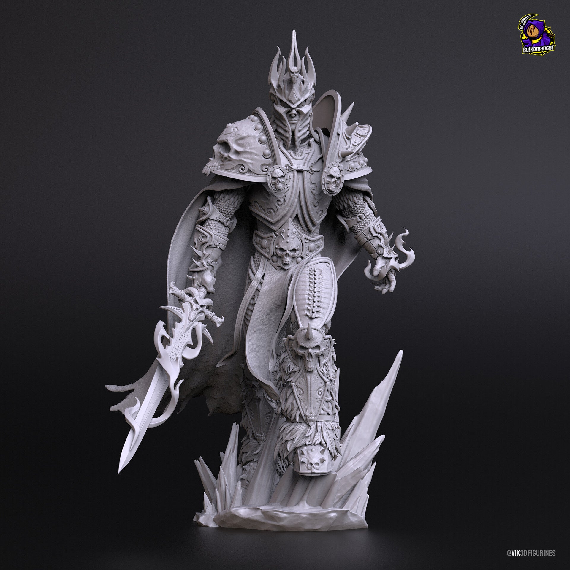 The Undead King Statue