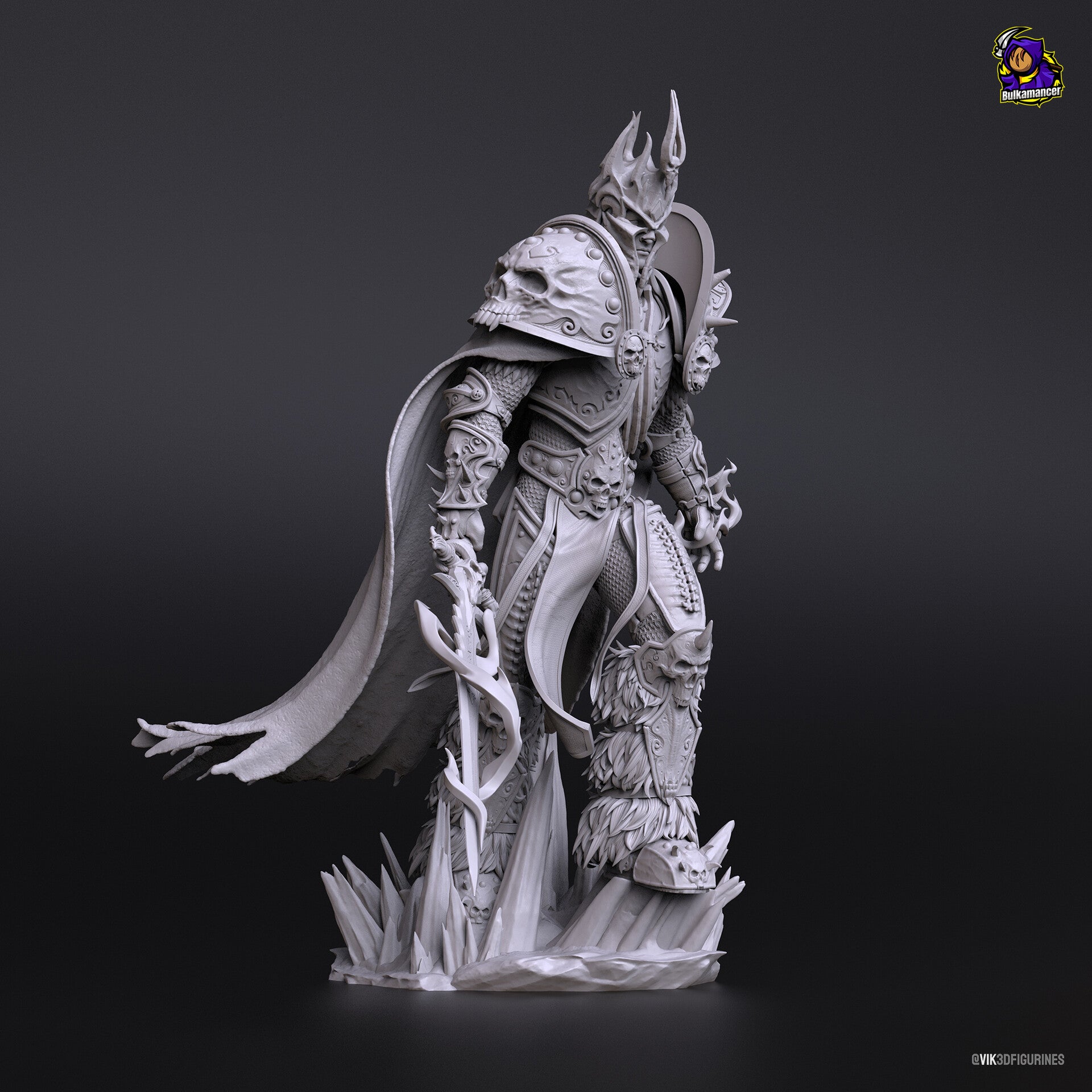 The Undead King Statue
