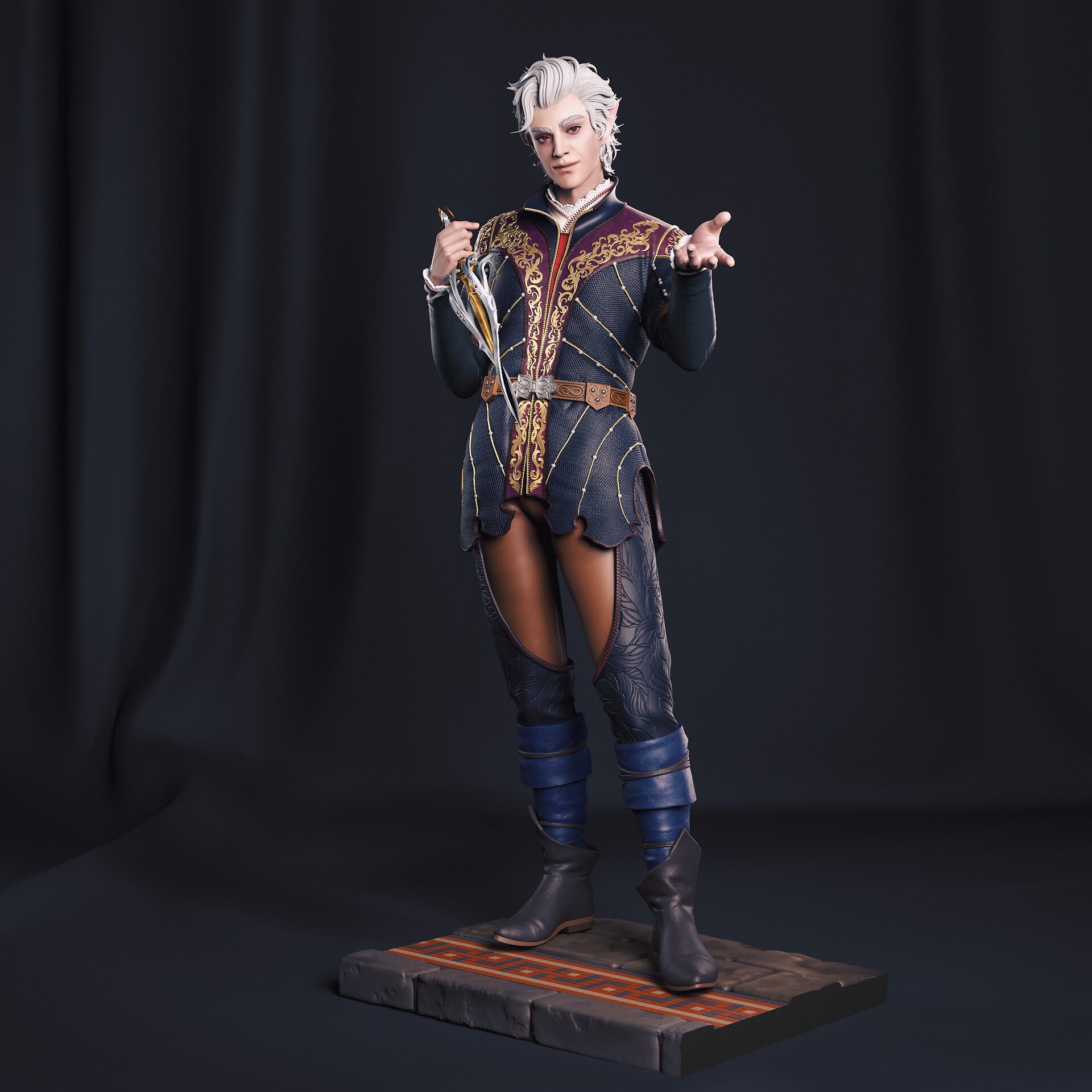 The Vampire Rogue Statue