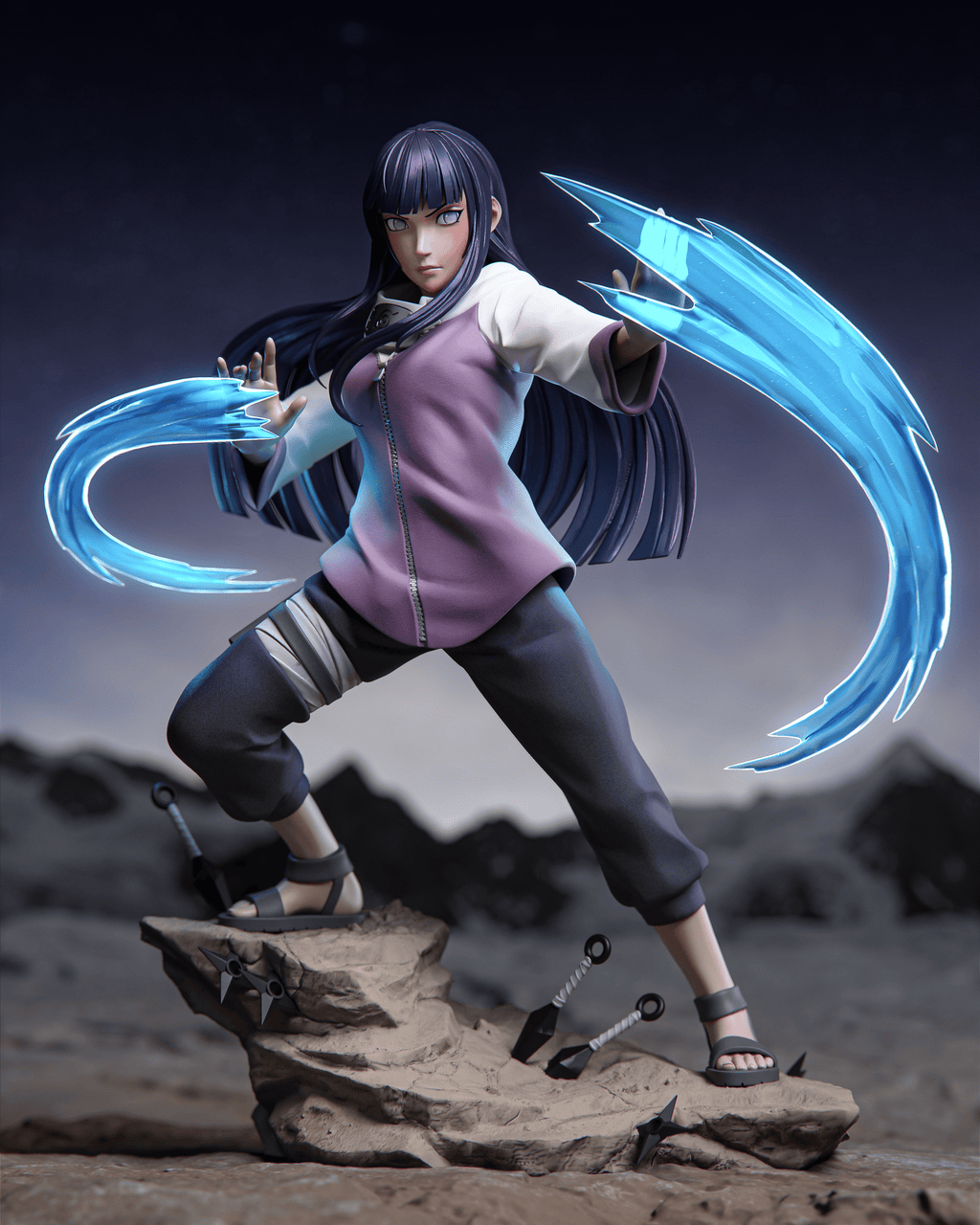 Byakugan Heiress Statue