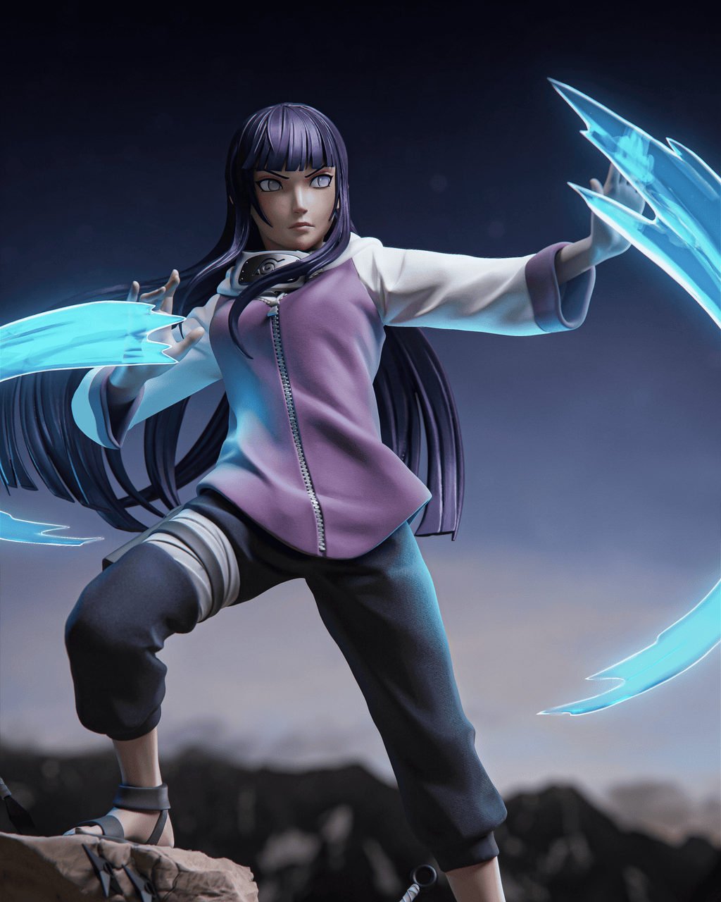 Byakugan Heiress Statue