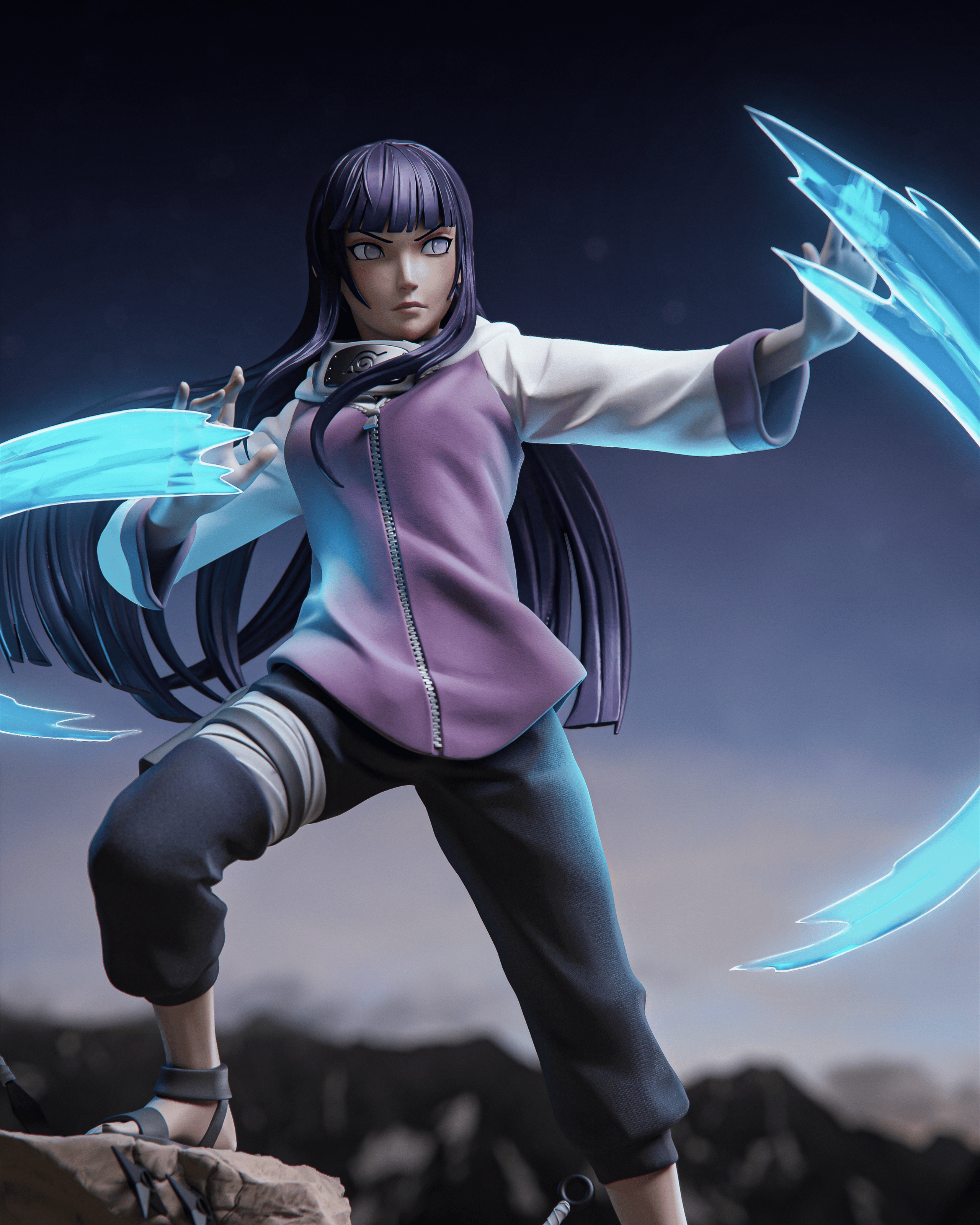 Byakugan Heiress Statue