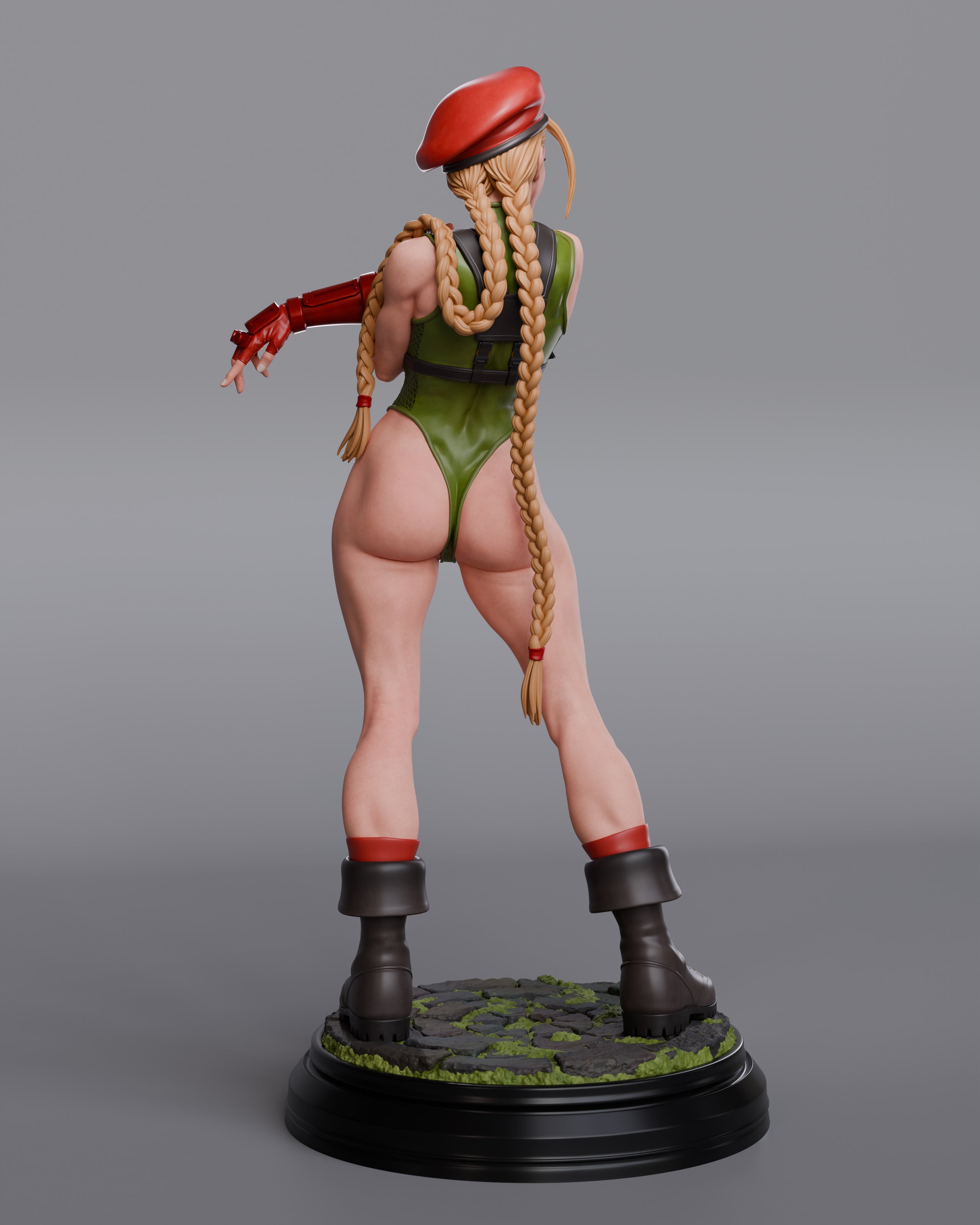 Cammy Delta Red Statue