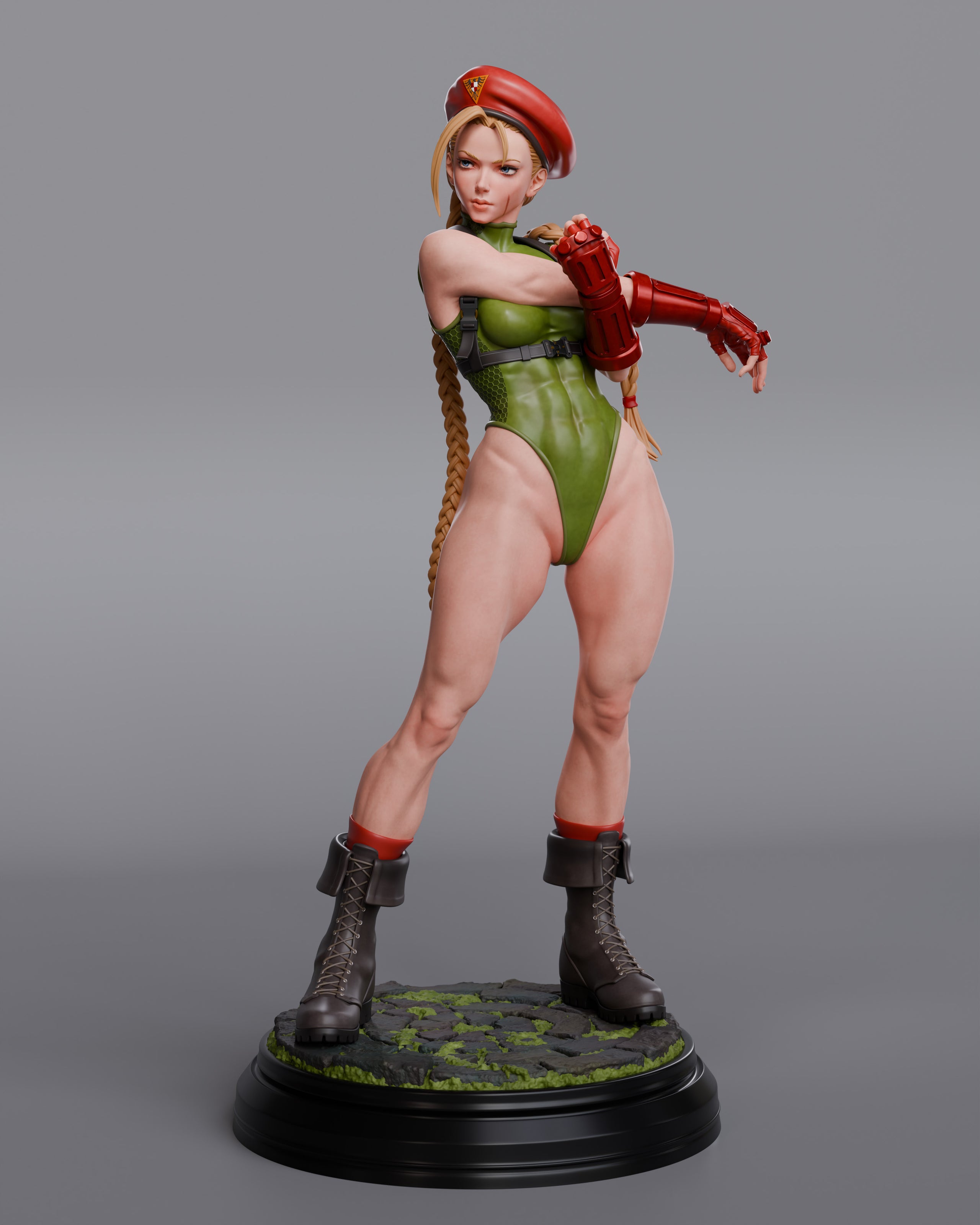 Cammy Delta Red Statue