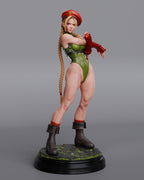 Cammy Delta Red Statue