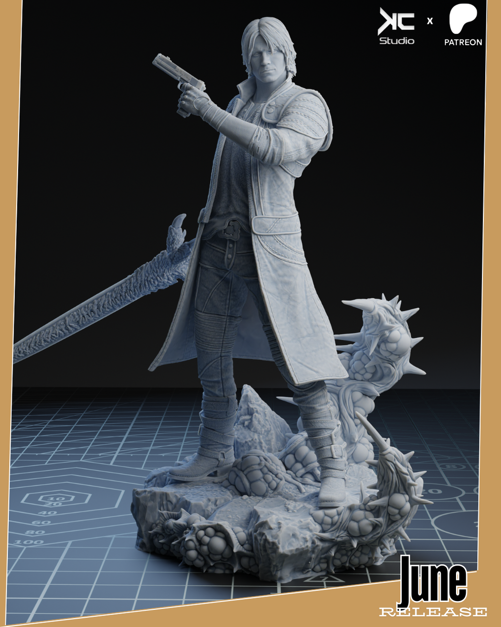 Dante Demon Hunter Statue