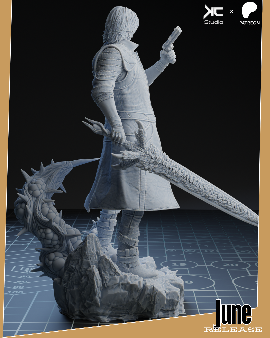 Dante Demon Hunter Statue