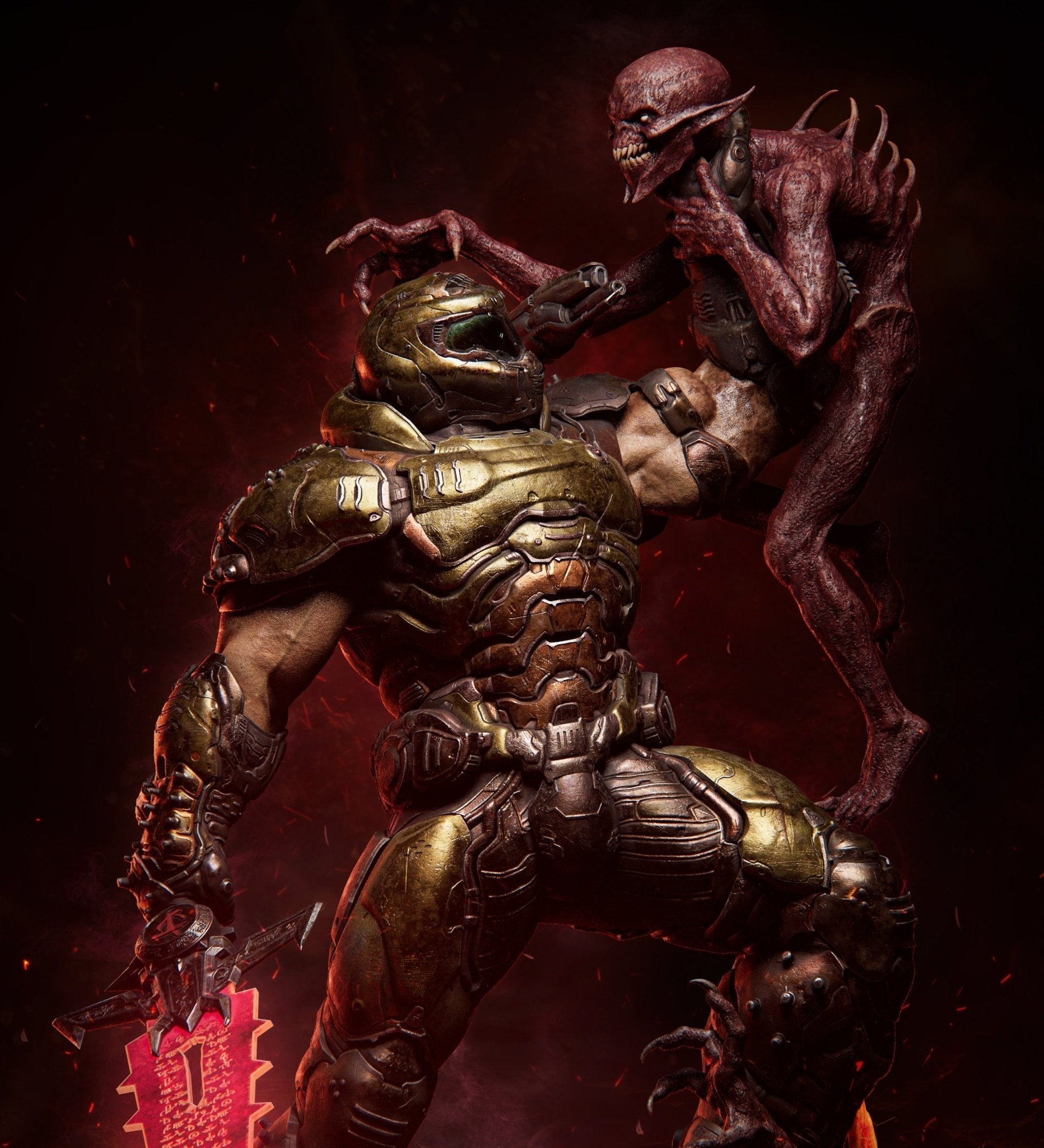 Hell Slayer Statue