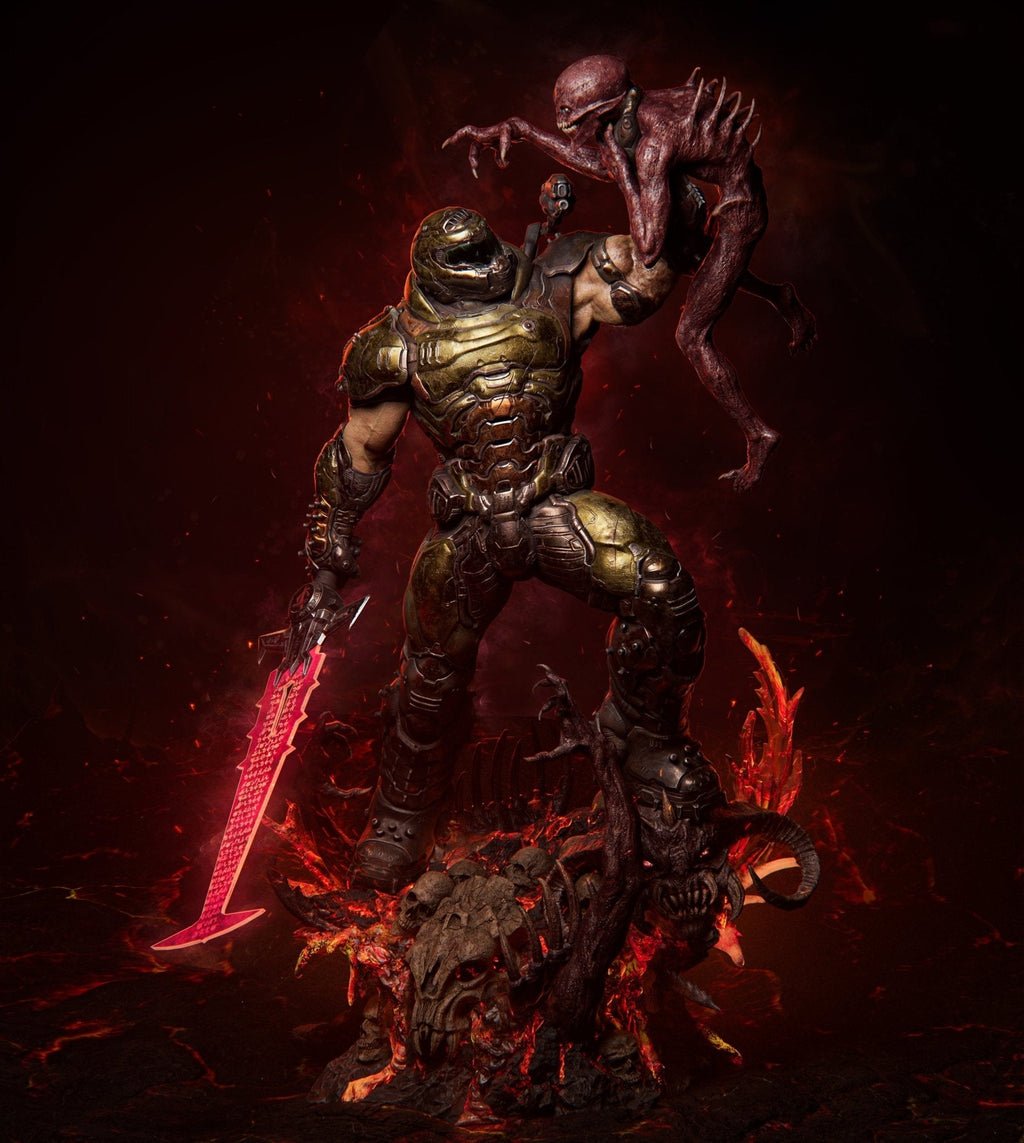 Hell Slayer Statue