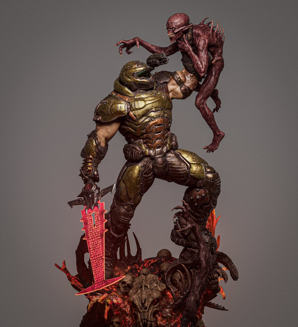 Hell Slayer Statue