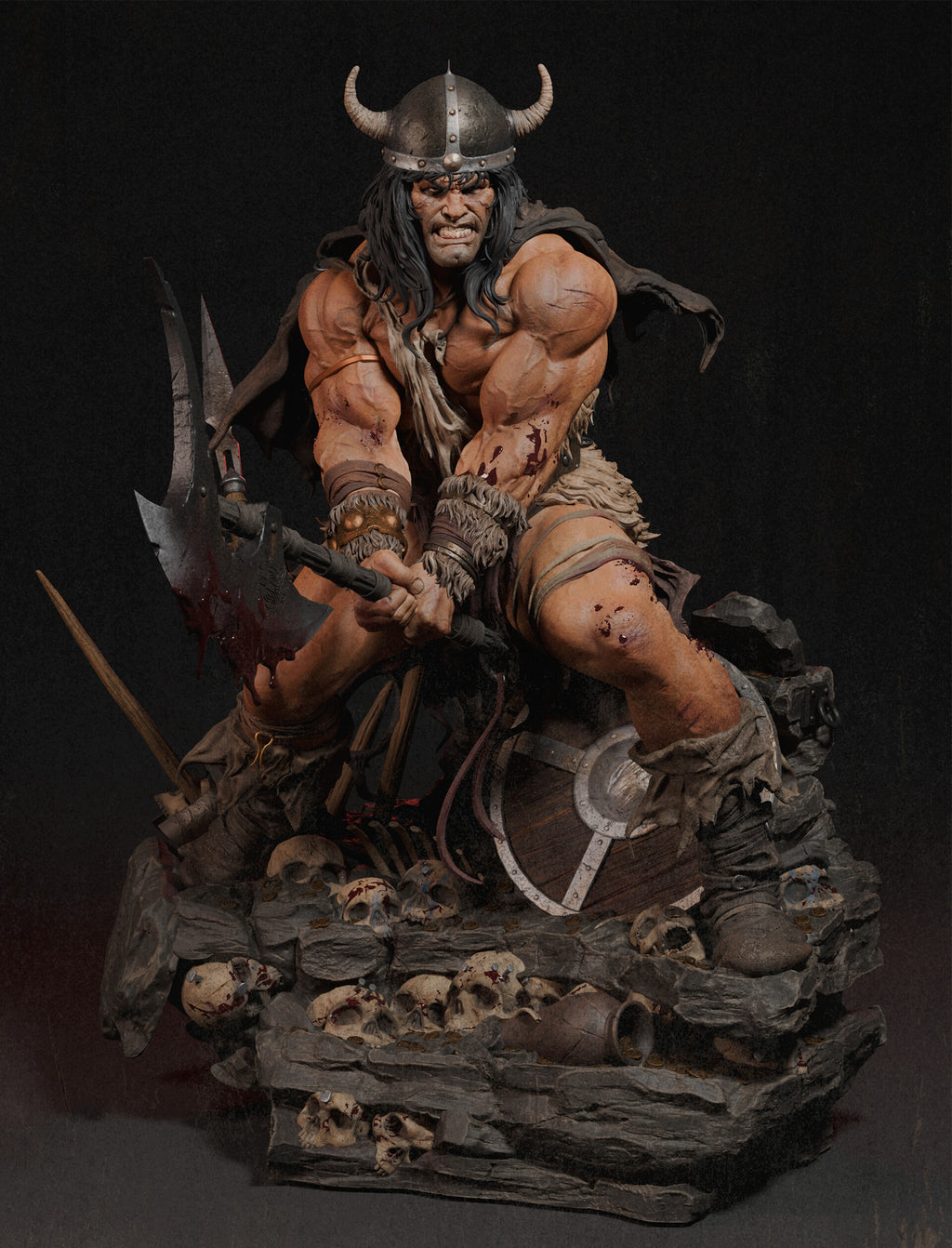 Cromforged King Statue