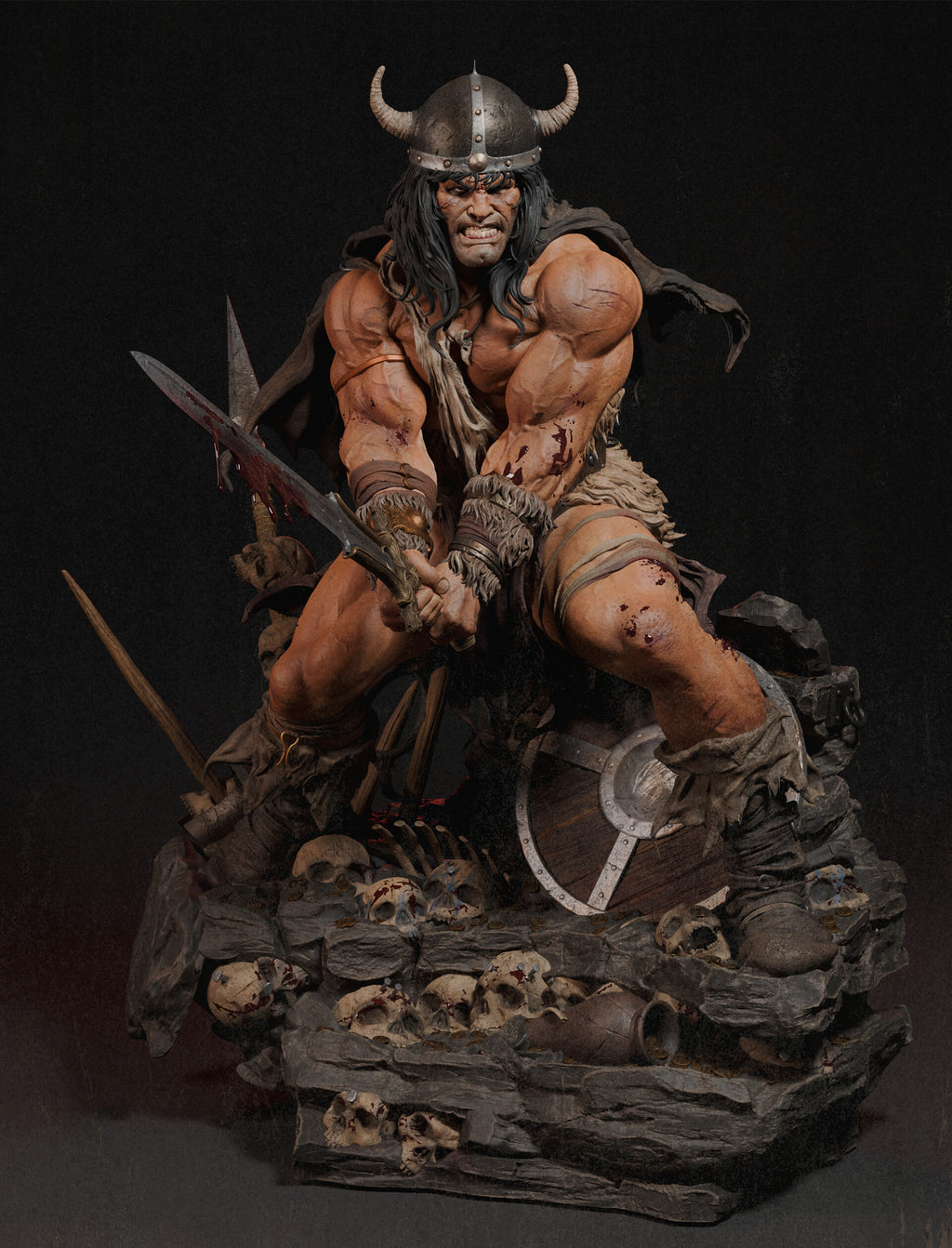 Cromforged King Statue