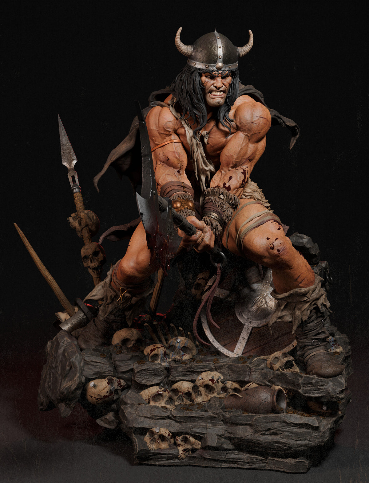 Cromforged King Statue