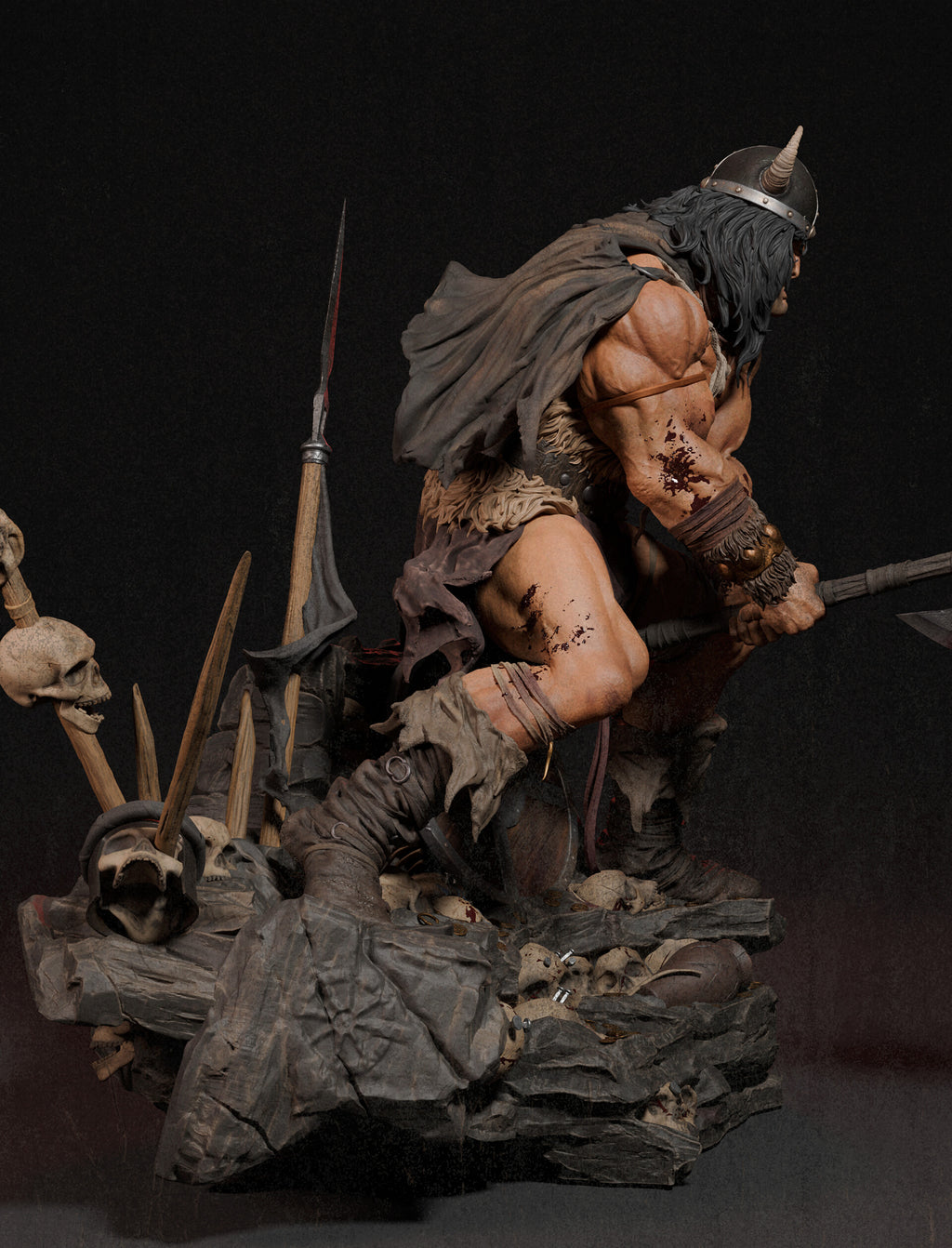 Cromforged King Statue