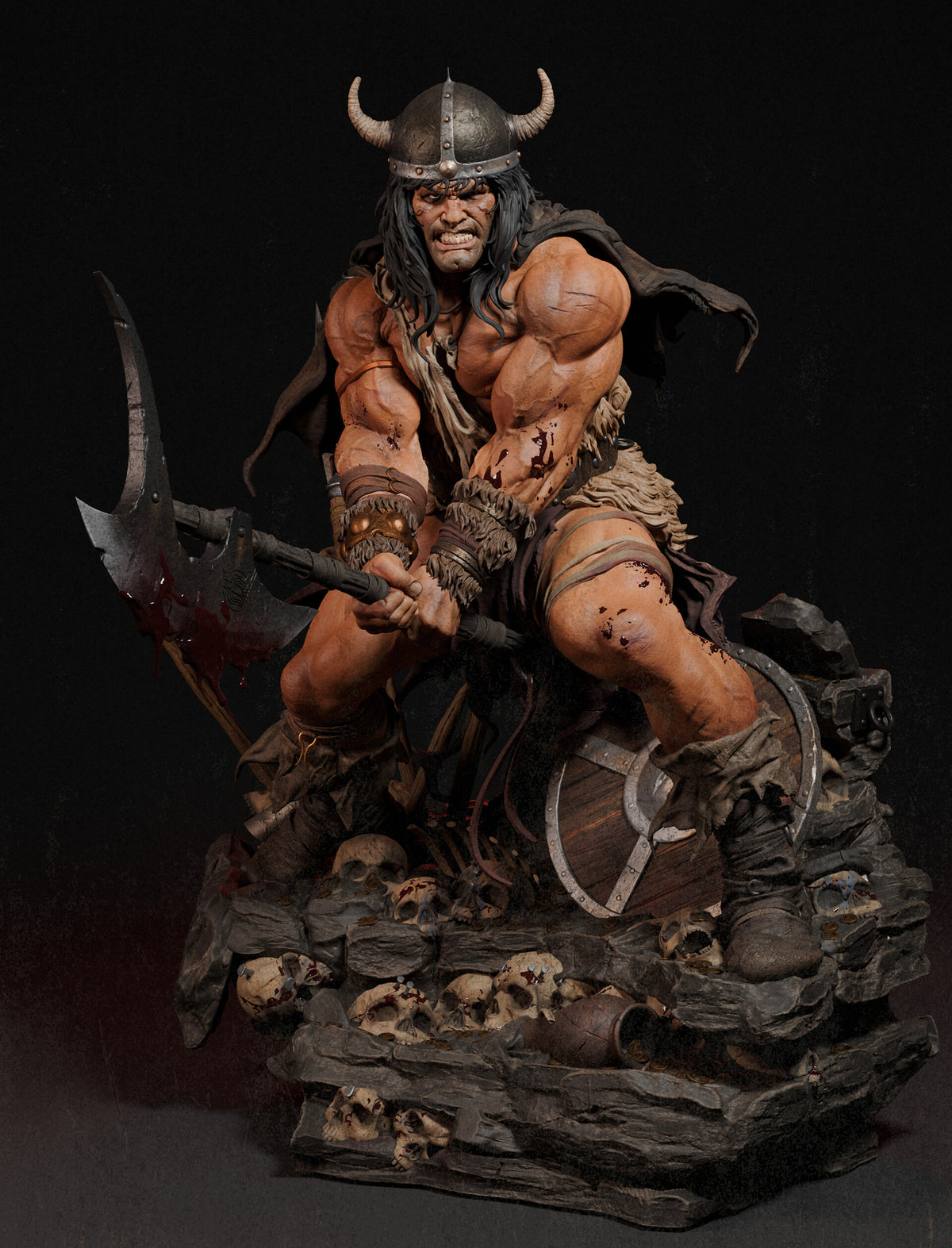 Cromforged King Statue