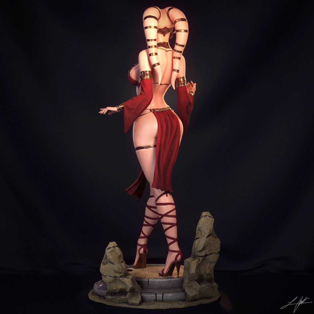 Space Hostess Statue