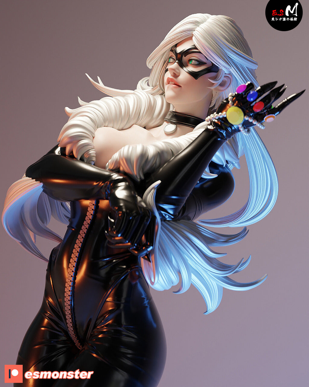 Nine Lives Heist Statue