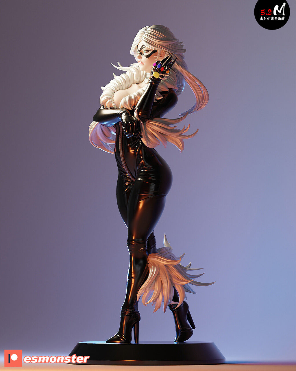 Nine Lives Heist Statue